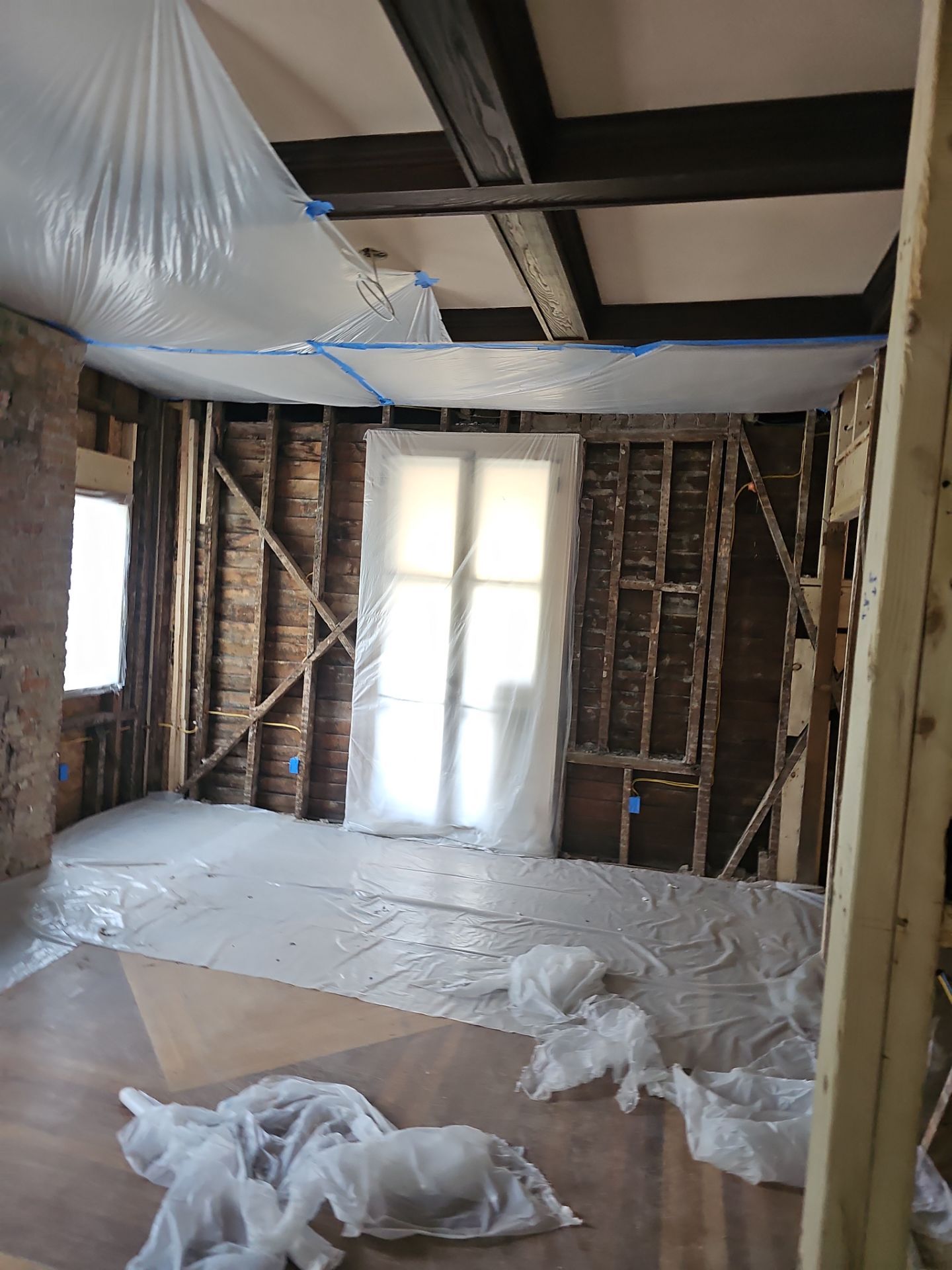 Home Remodel using Closed Cell Spray Foam by NYS Foam & Energy