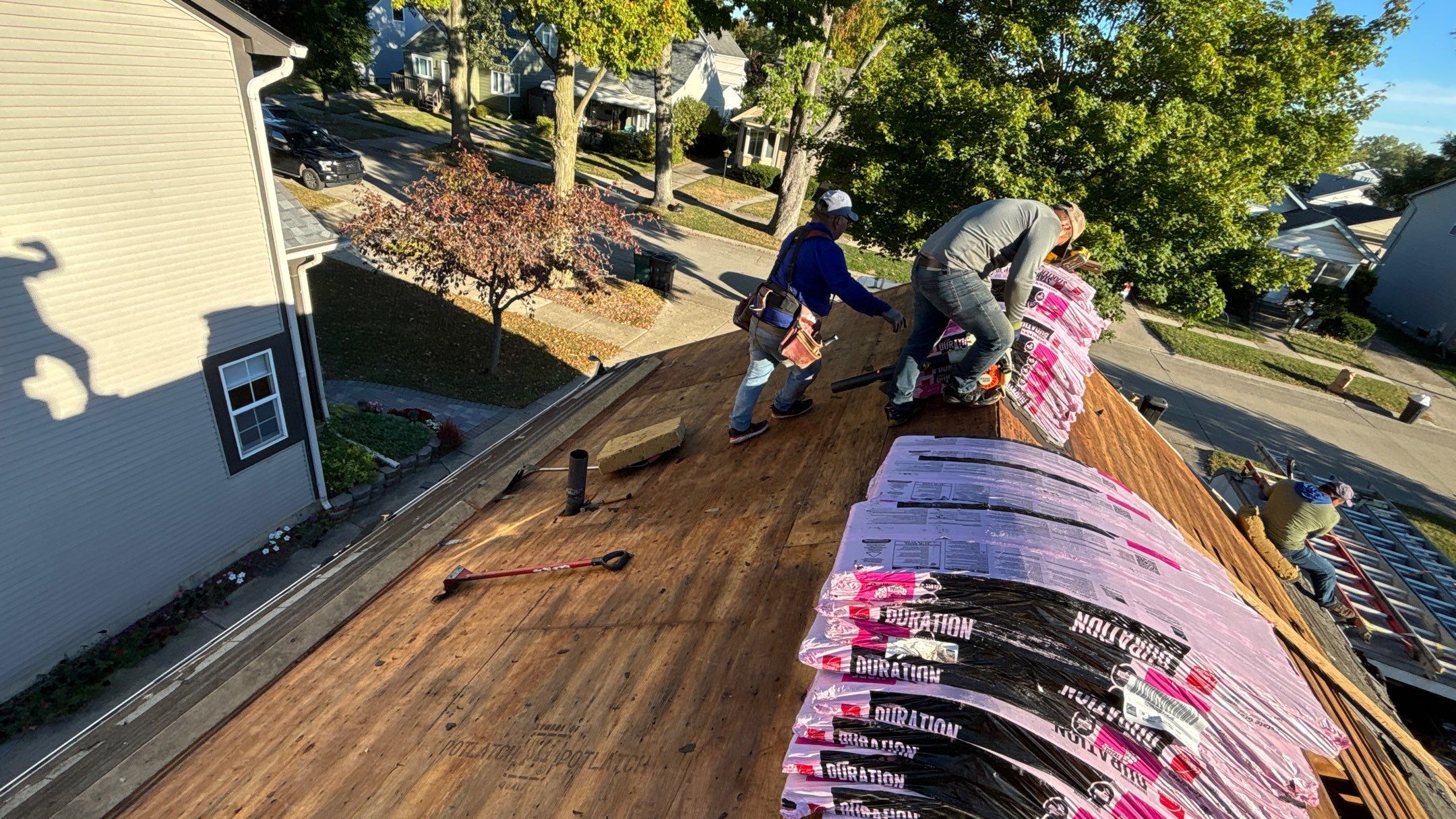 Roof Replacement using Owens Corning Estate Gray by 180 Contractors