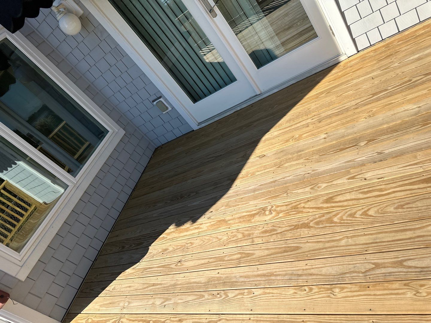 Coated Deck using Wood Sealant by DuraSeal