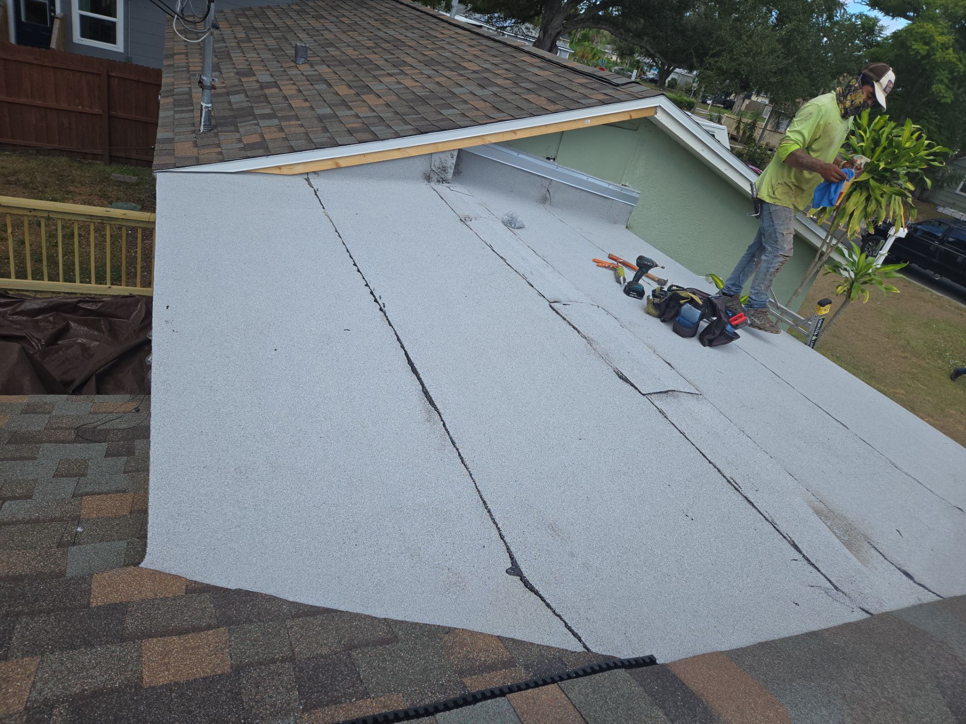 Project in St. Petersburg 33709 by Mitchell Roofing Company LLC 
