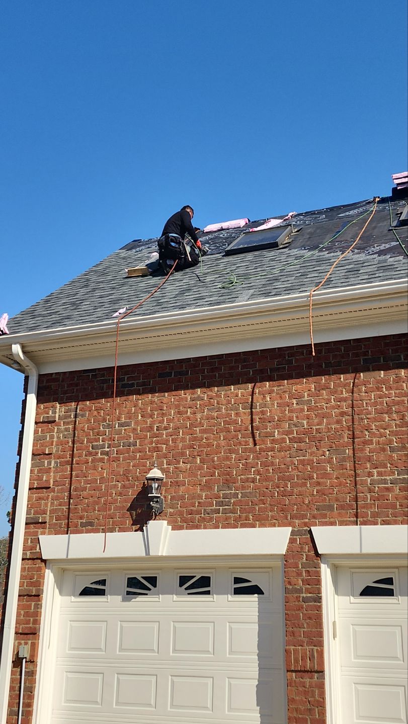 Residential Roofing Installation using Owens Corning Duration Estate Gray by Indigo State Roofing