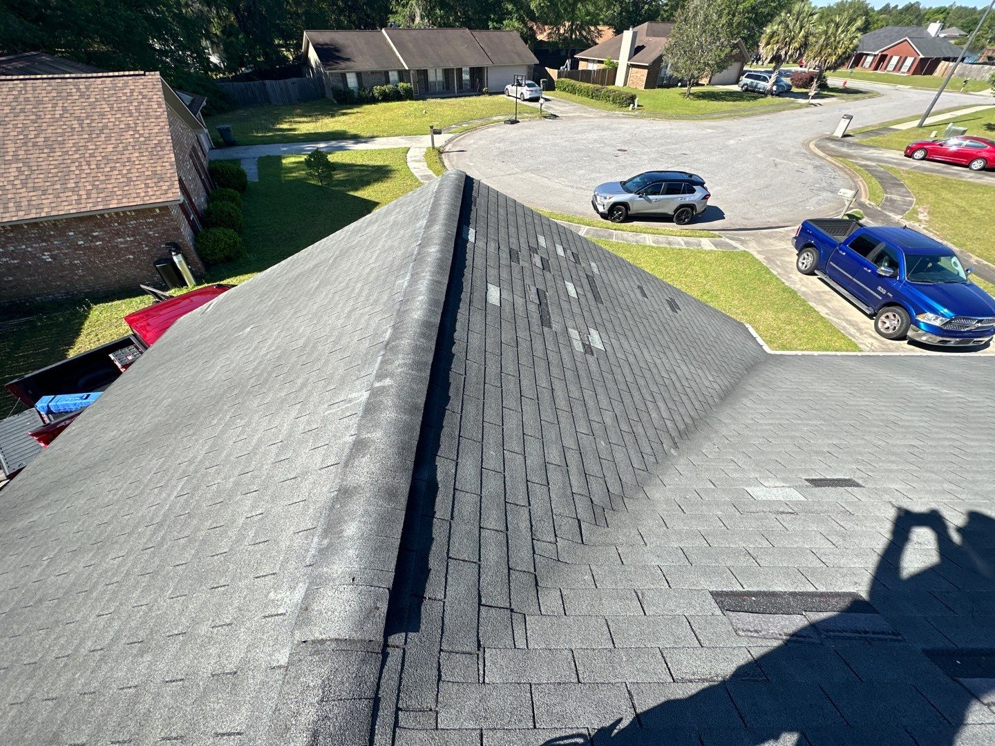 Residential Roofing Installation using Atlas Pinnacle Pristine Coastal Granite by Talya Roofing