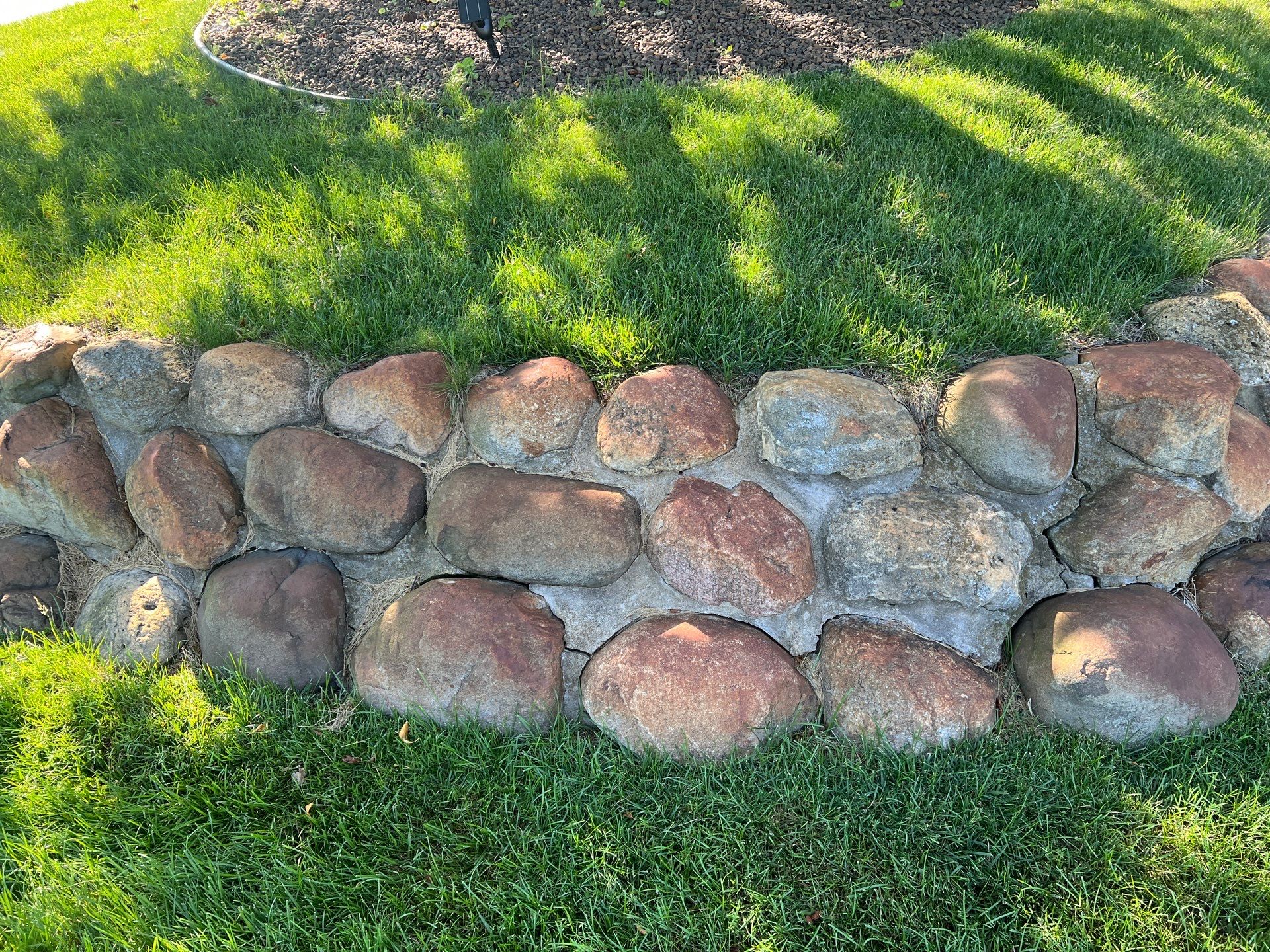 Rust removal by Northern Power Washing LLC.