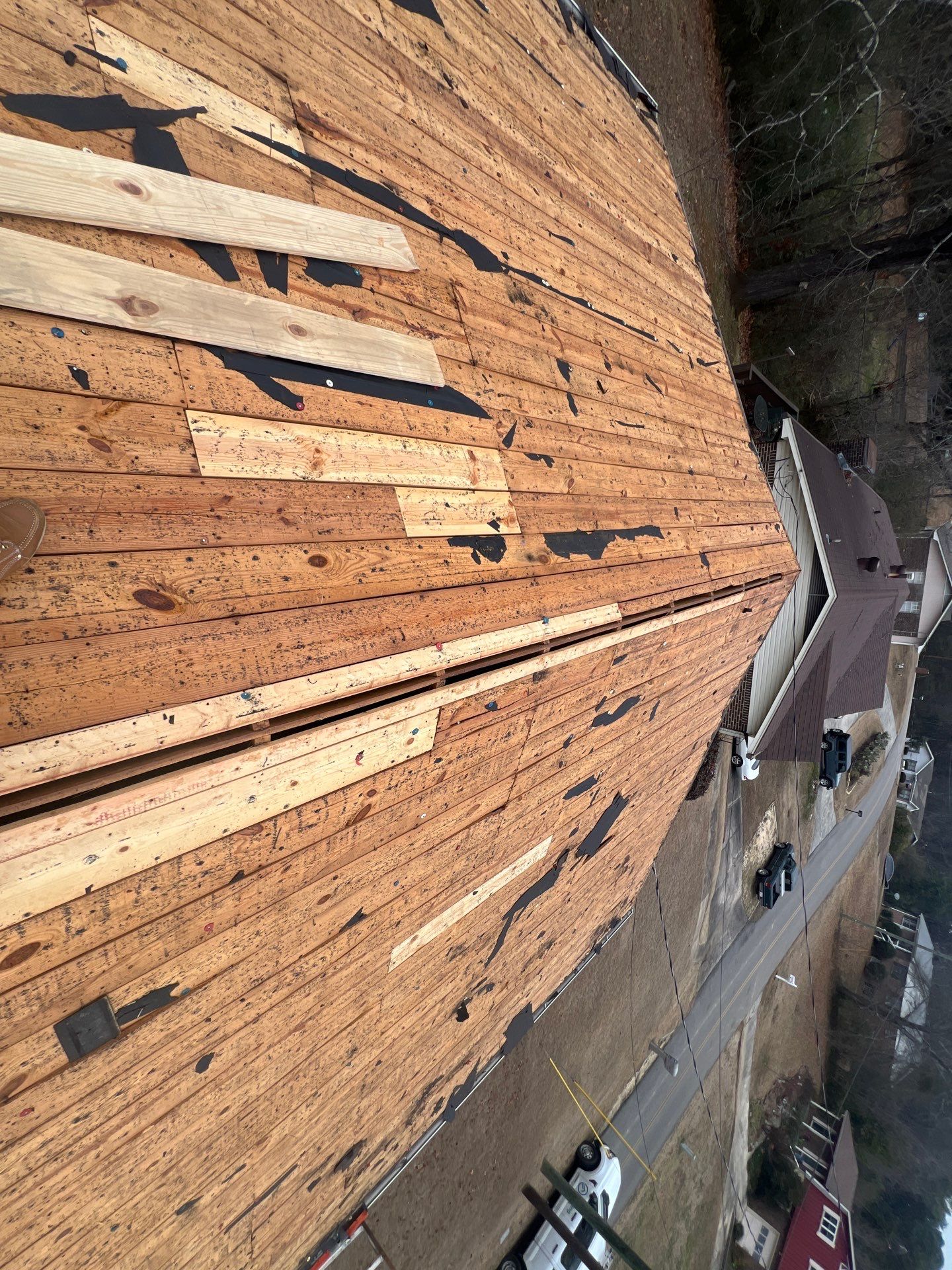 Roof Replacement (Barkwood) and Tree Removal in Birmingham  by The Roofing Dudes