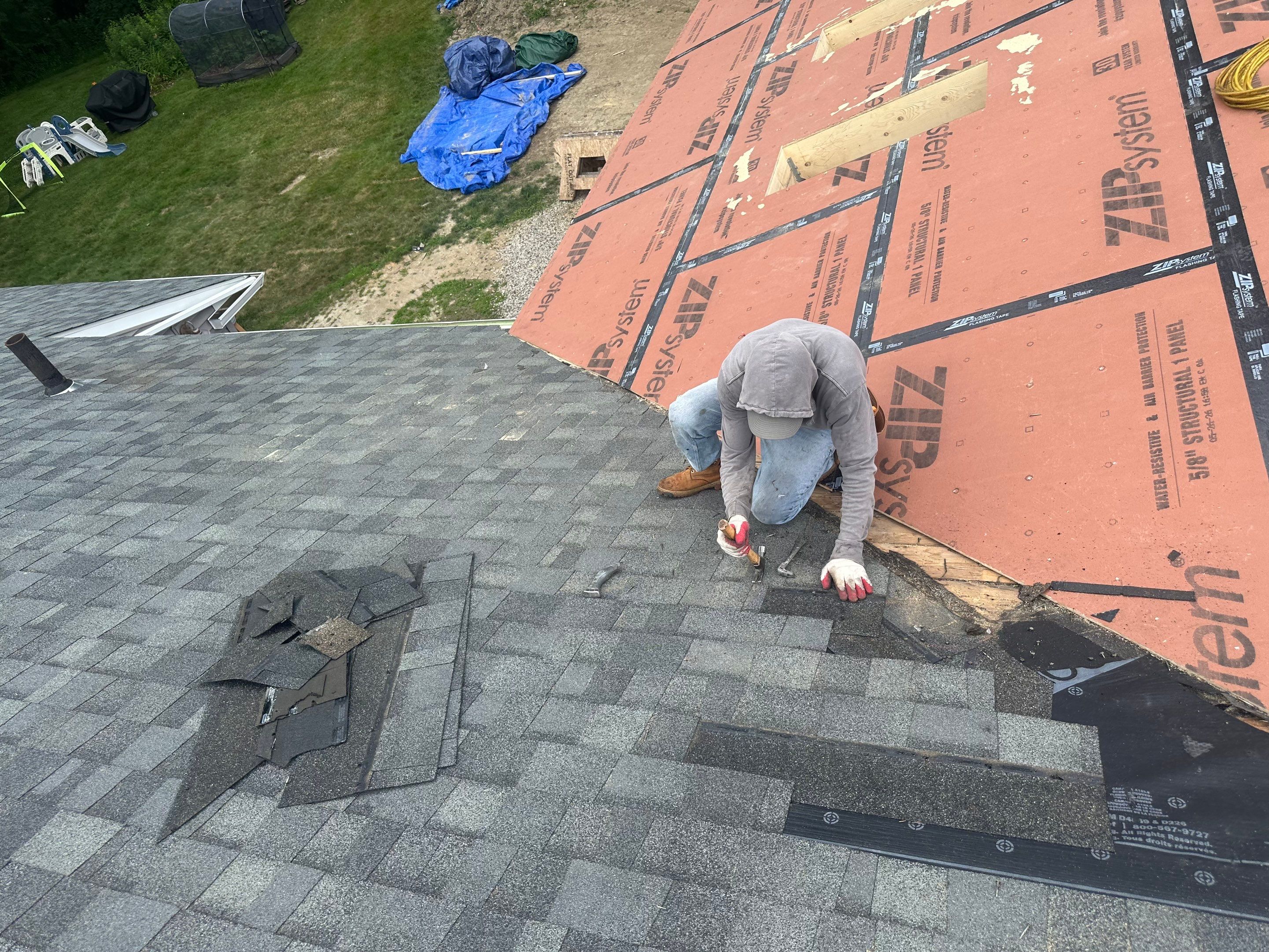Dover, NH – Owens Corning Asphalt Shingle Roof Installation for Home Addition by Tall pine roofing