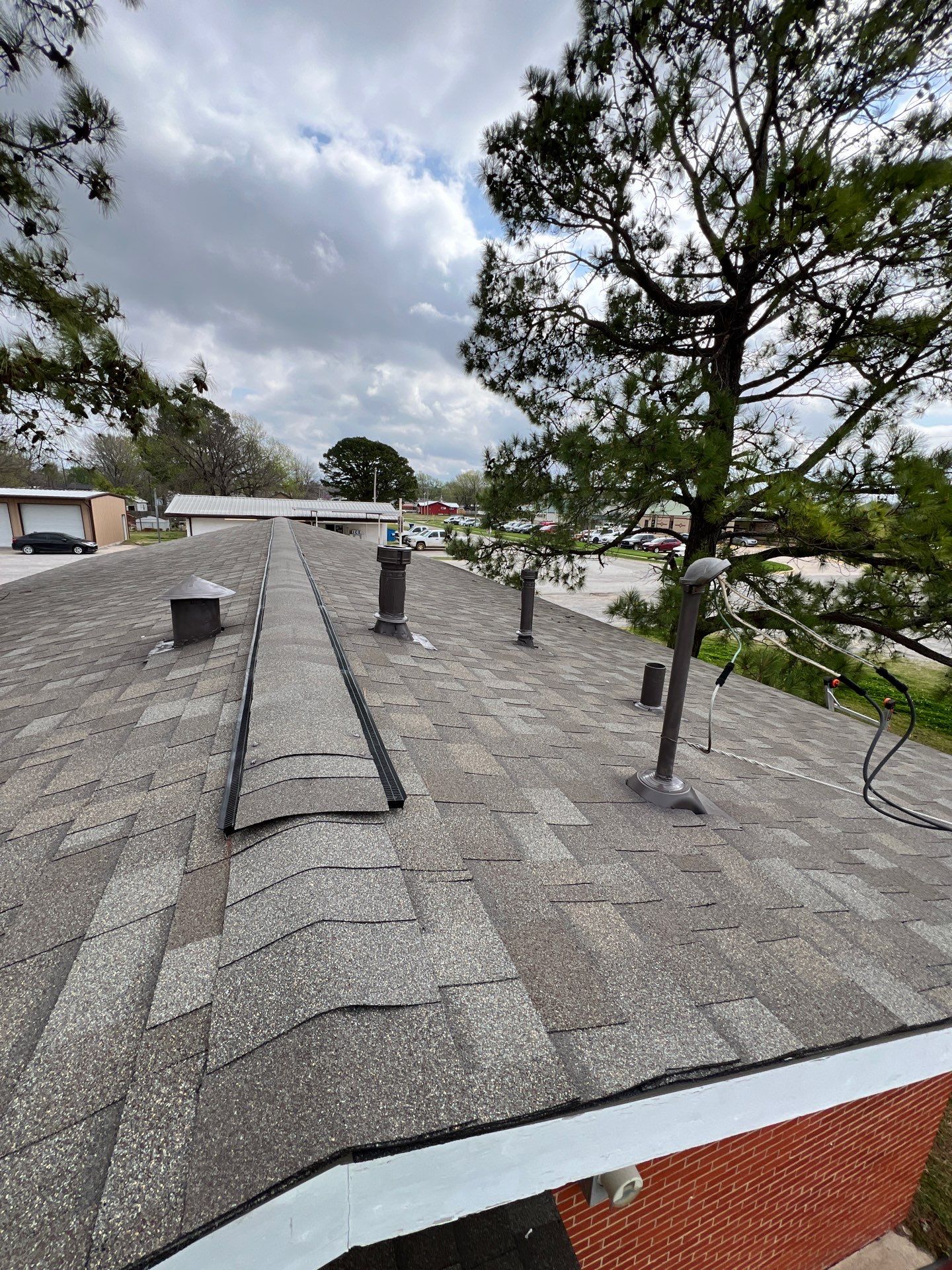 Roof replacement in Crowder, OK. by In & Out Construction & Remodeling, LLC