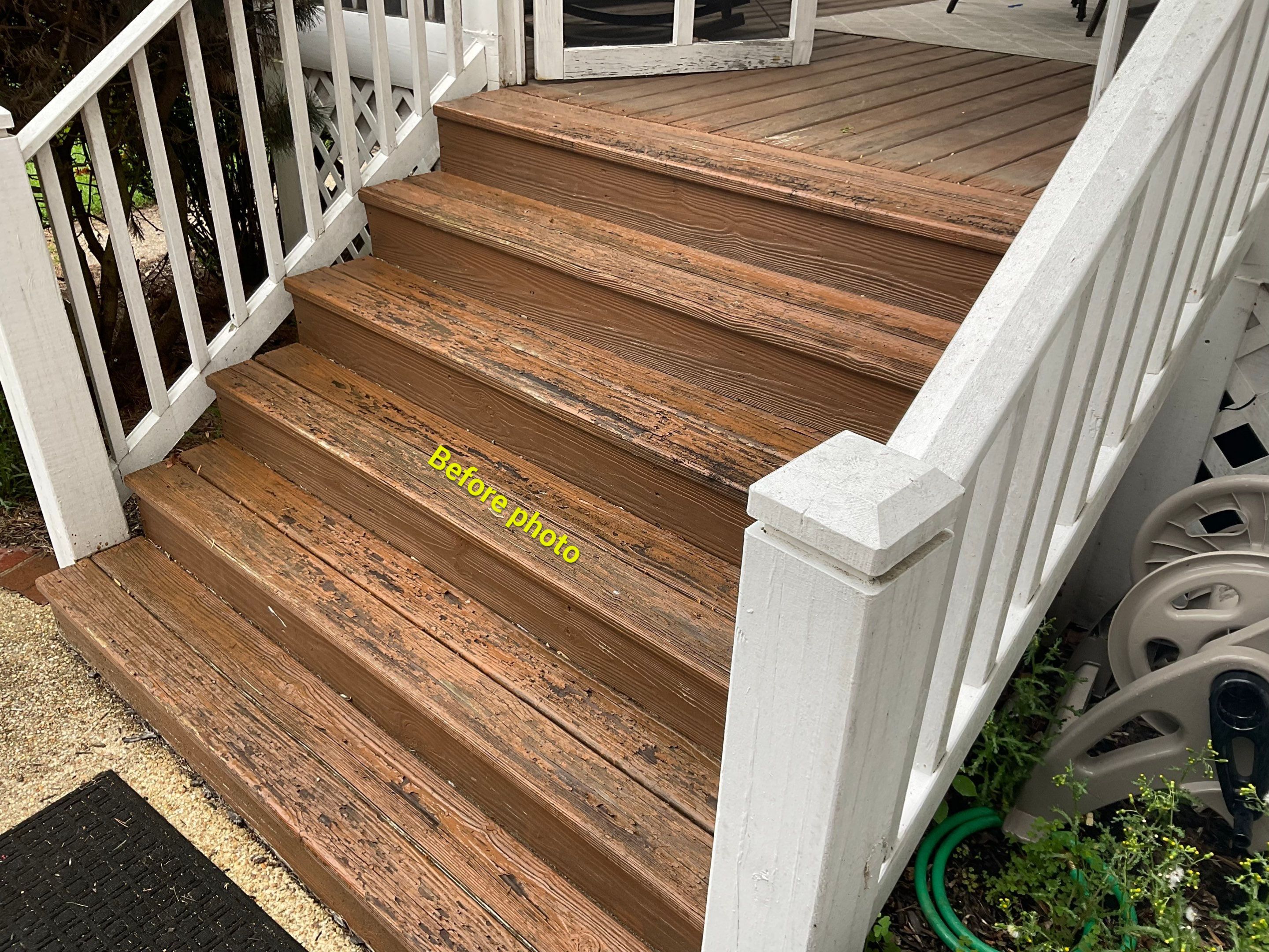 New Decking Boards and New Railing  by Alpha Design Services
