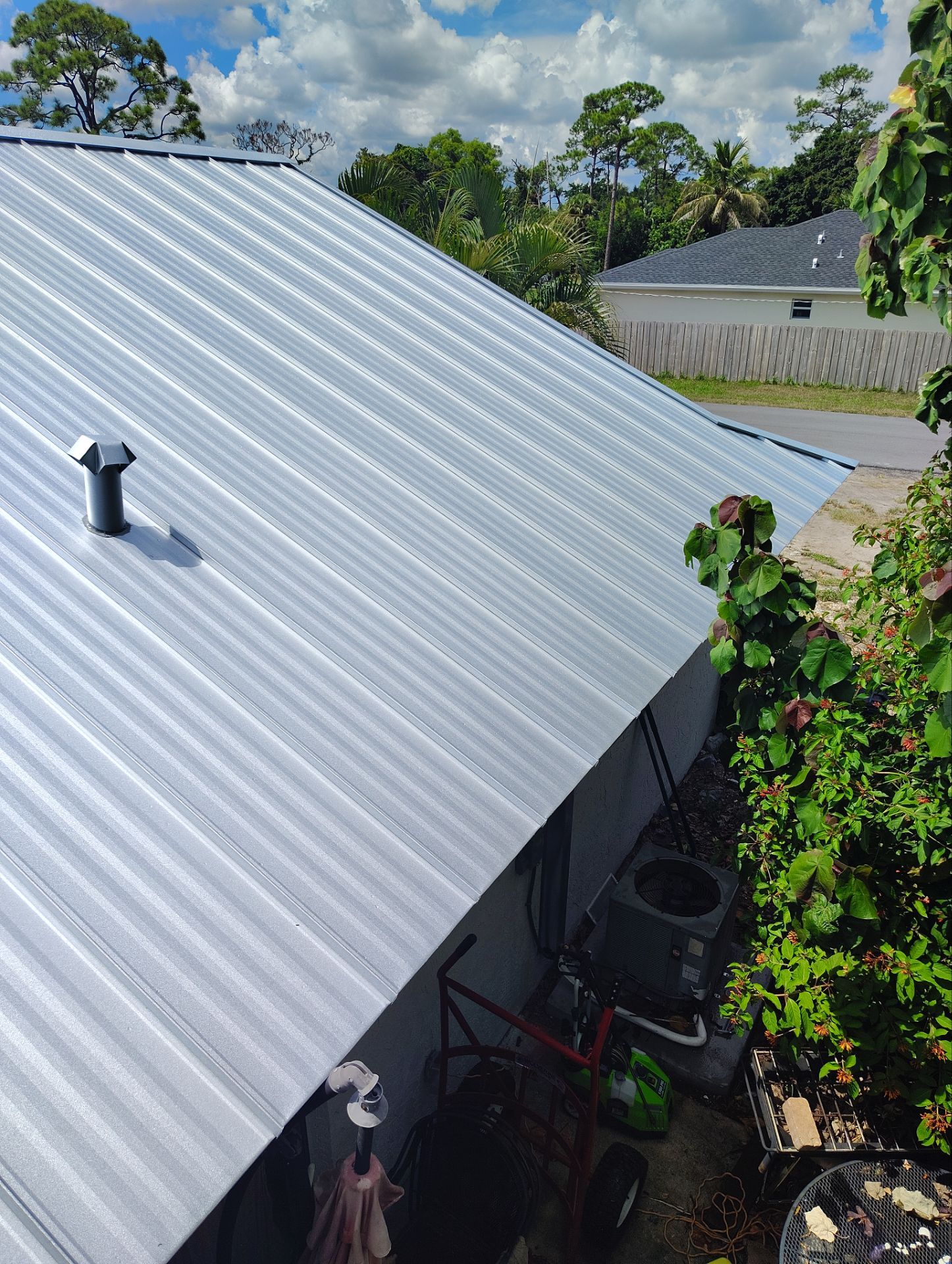 24ga 1" Nail-Strip Mill Finish by Total Roofing System The Metal Roof Experts