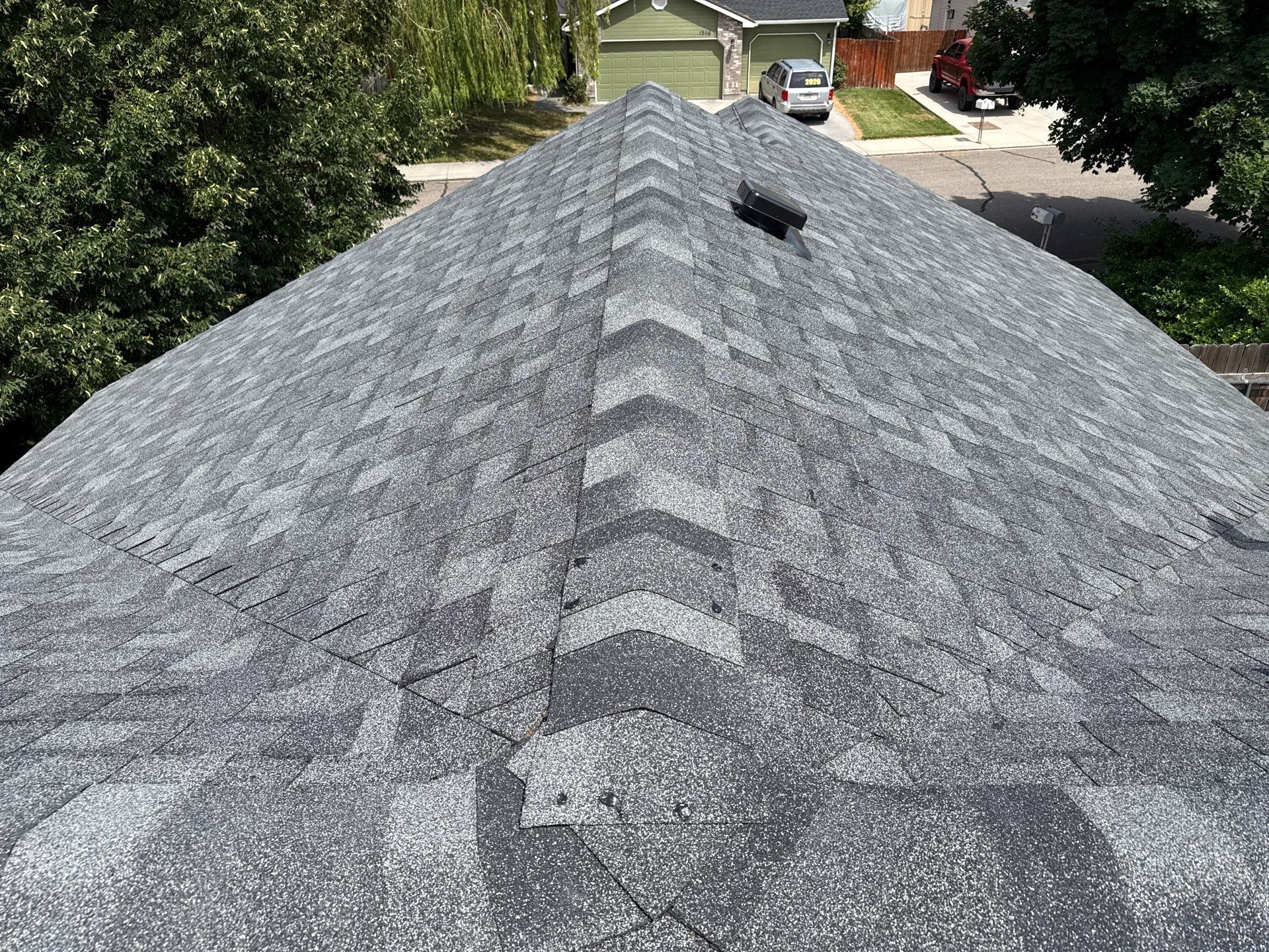 Full Residential Roof Replacement in Kuna Featuring Architectural Shingles by Olive Roofing