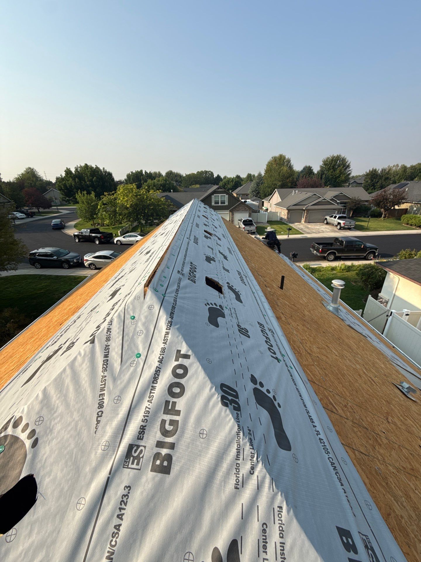 Complete Residential Roof Replacement Featuring Architectural Shingles in Meridian by Olive Roofing