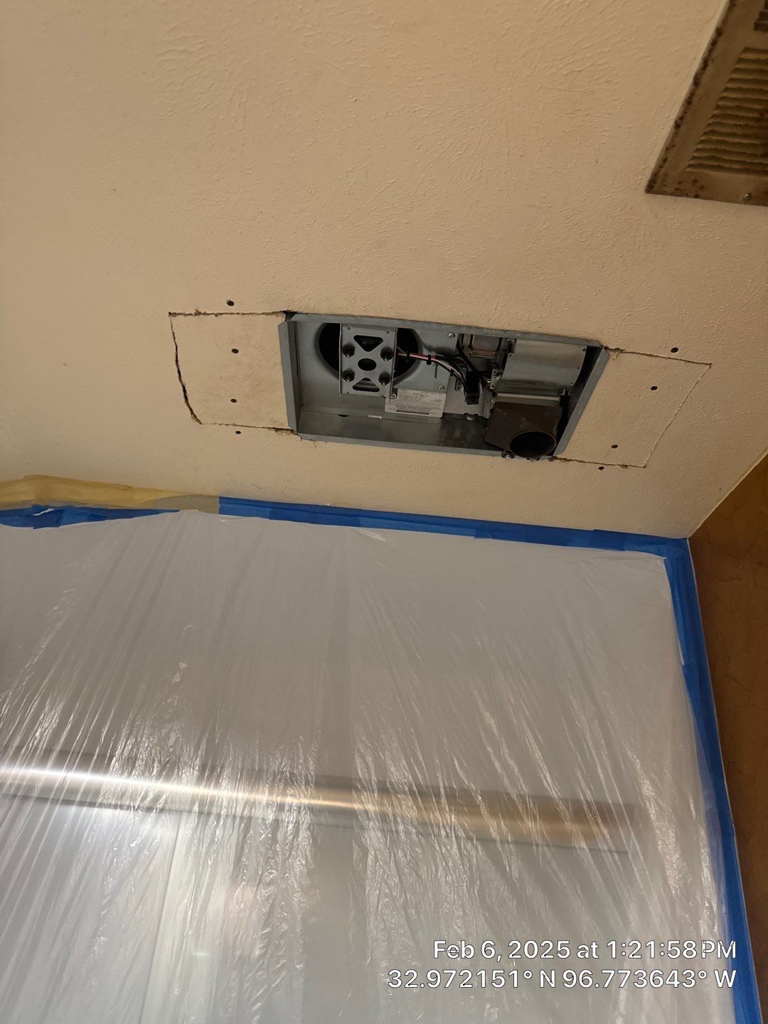 Reconstruction of bathroom after mold remediation by SLM General Contractors & Roofing