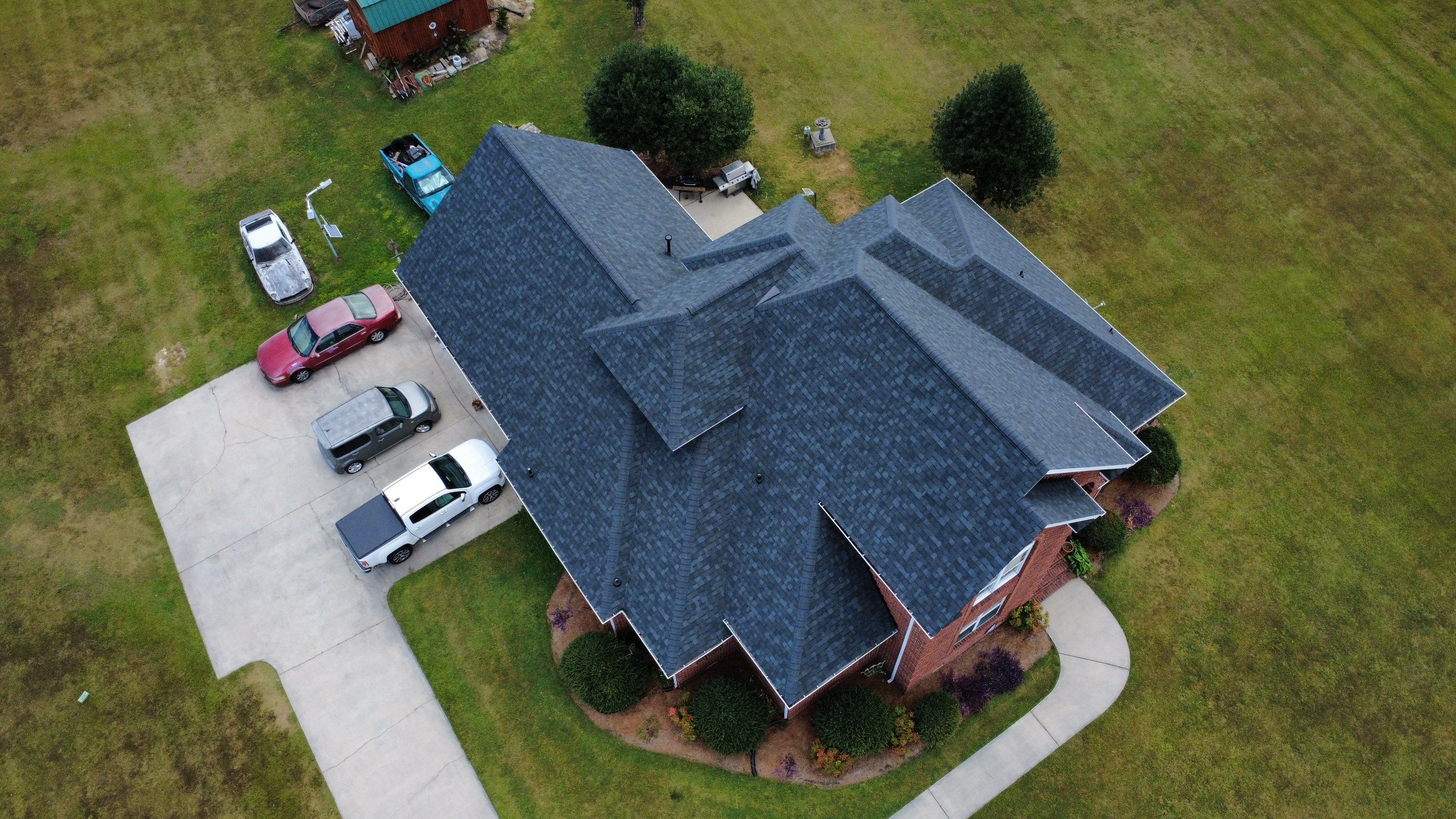 Roof Replacement Project in Greenville by Roofing Solutions