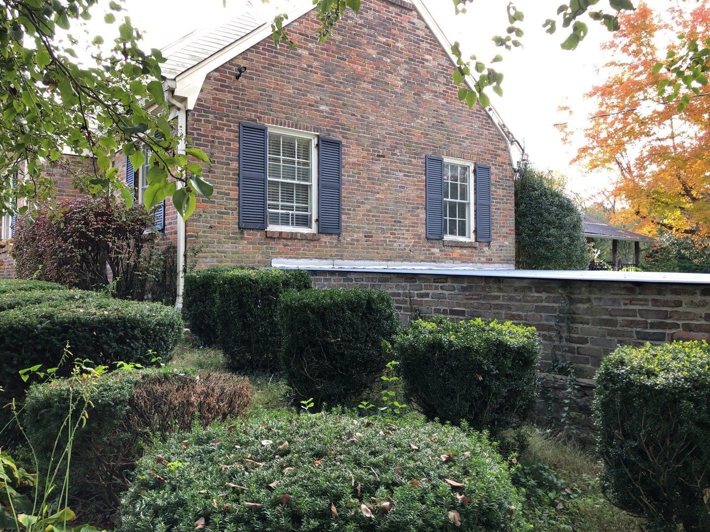 Exterior Painting using Romabio Masonry Flat by Nashville House Painters