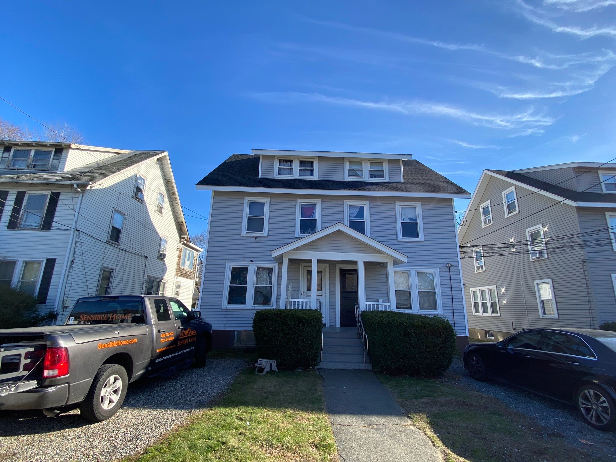 Residential Roofing Installation using GAF Timberline HDZ by Sensible Home Solutions