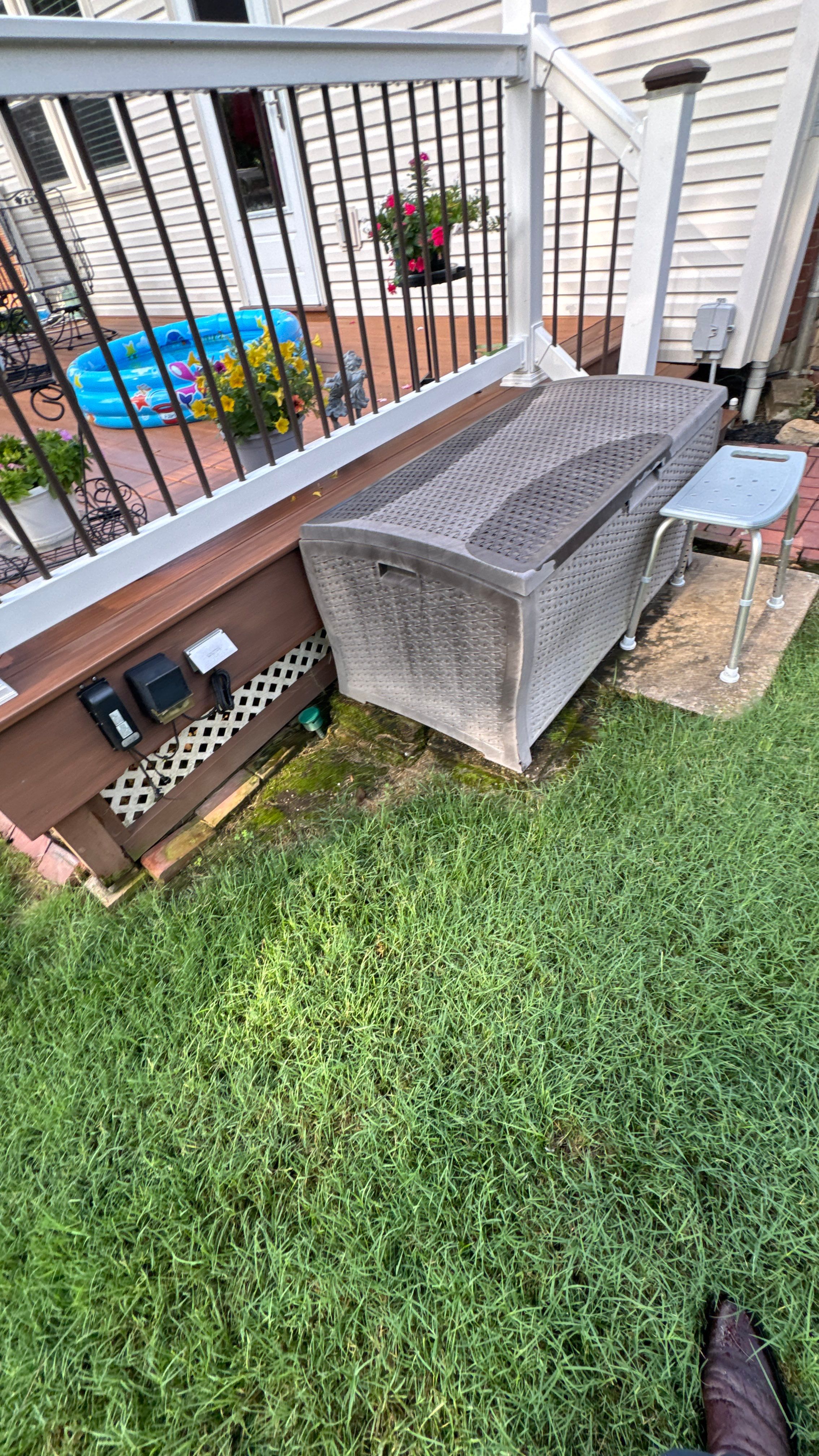 Exterior Wood Restoration & Deck Improvements by Legendary Services Company LLC.