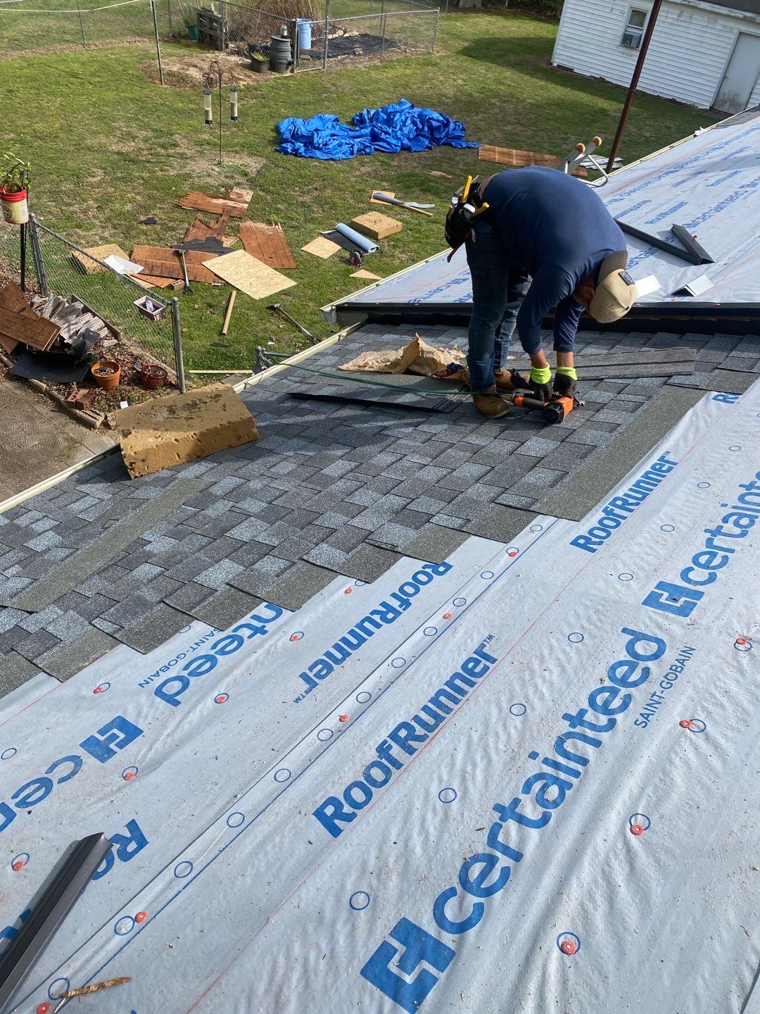 Project in Durham - Certainteed Landmark Pewter by Pro Performance Roofing
