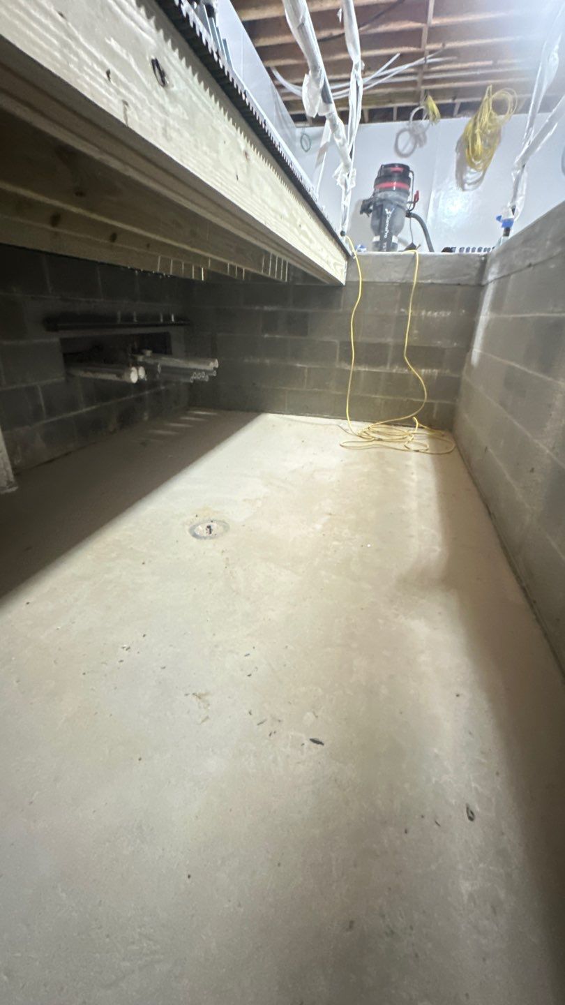 Mechanical Room Project in Pittsburgh by Floors in a Day, Inc