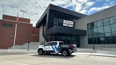 Benson High School Custom Metal