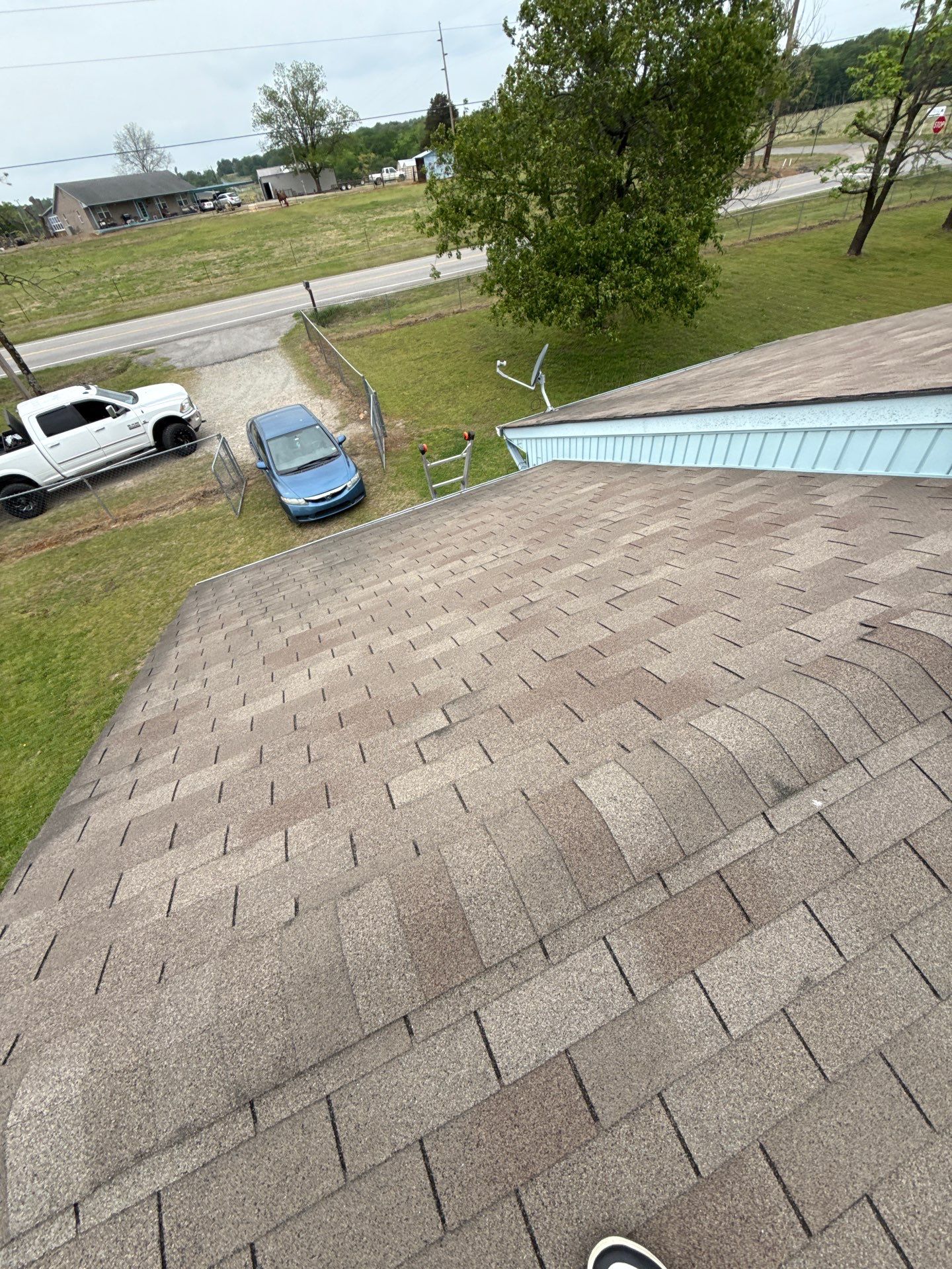 Roof replacement & Storm Door by In & Out Construction & Remodeling, LLC