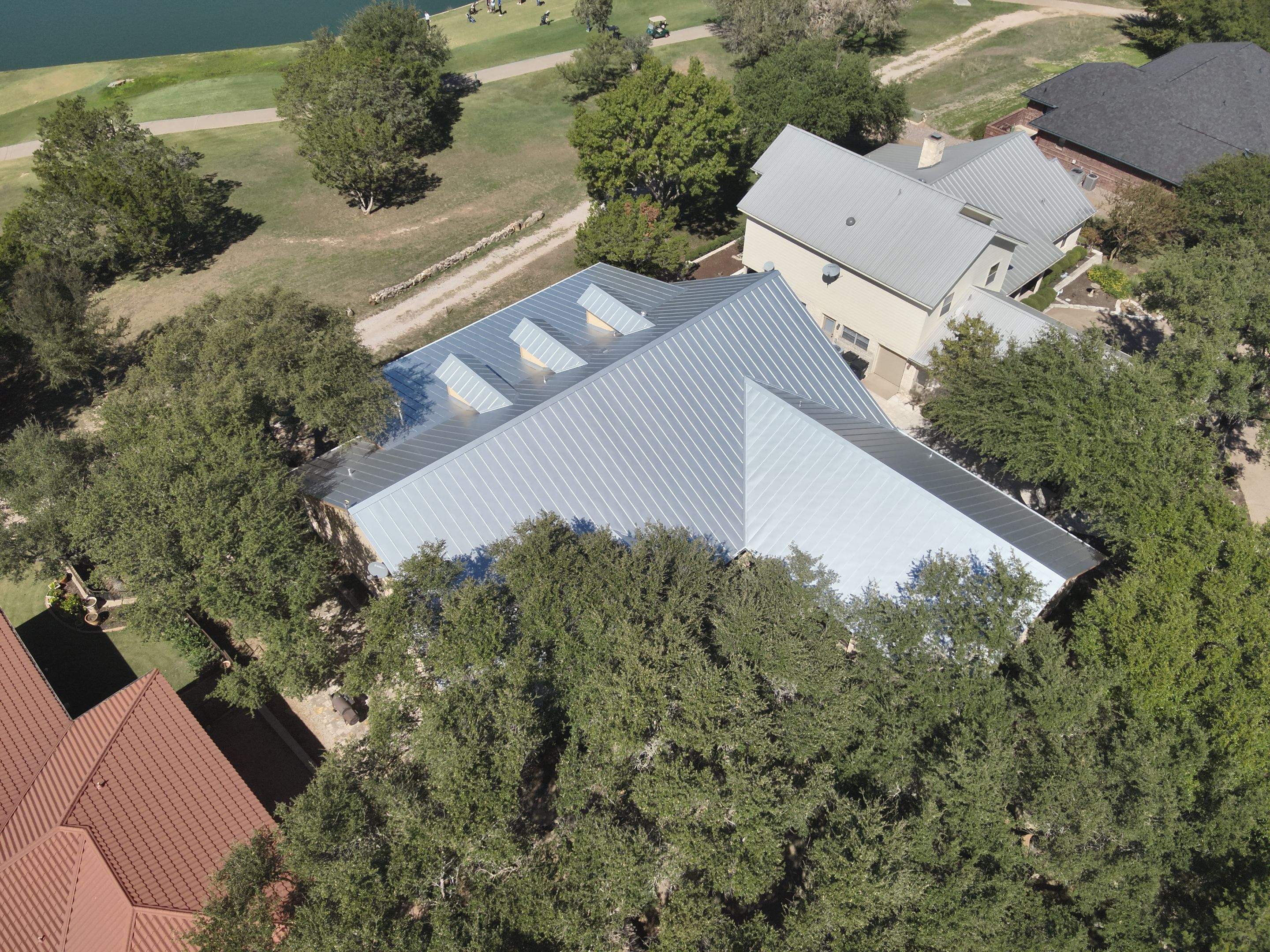 Metal Roof Replacement in Burnet, TX by Action Exteriors Austin