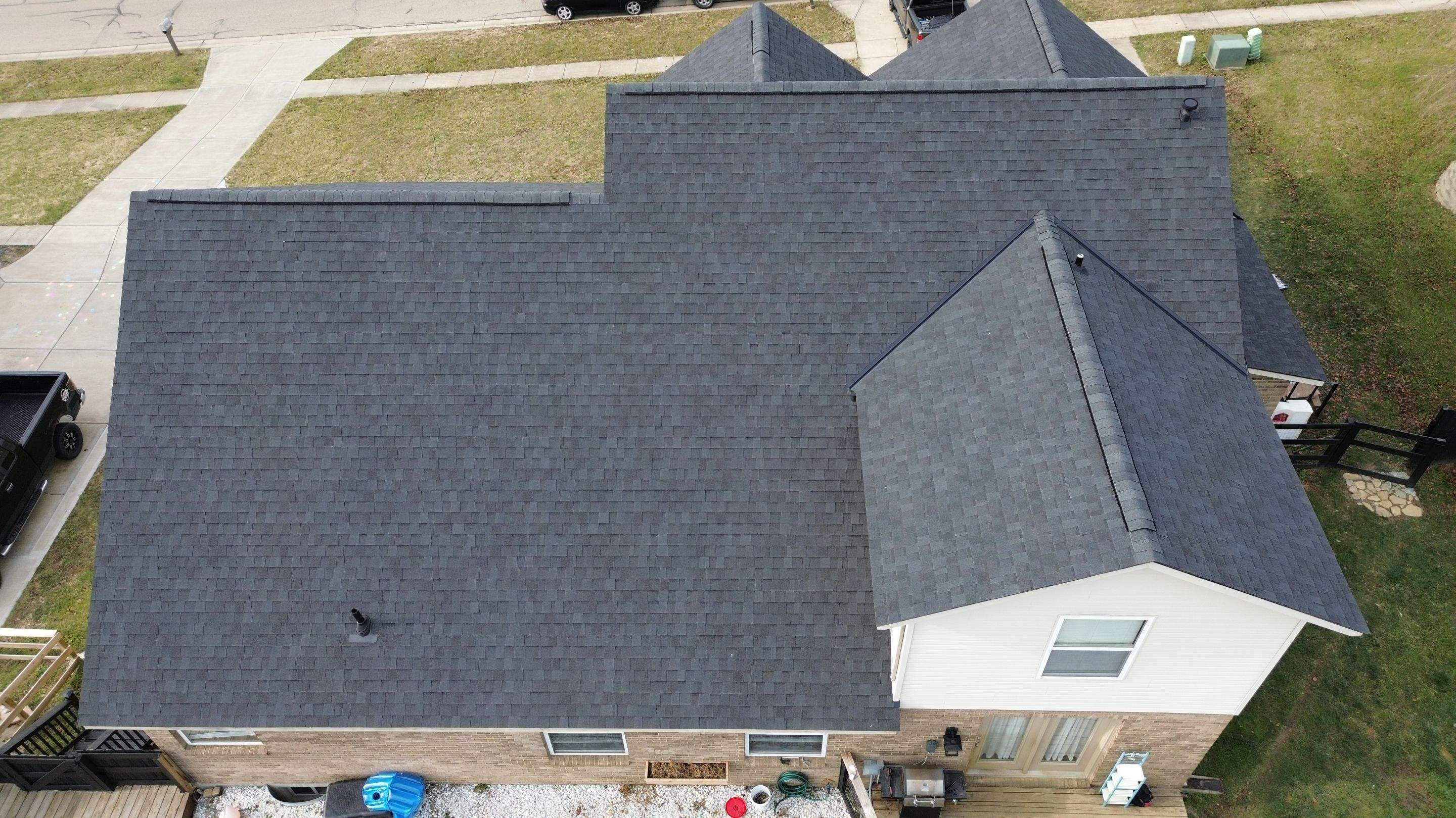 West Hamilton - Pristine Black & Gutters by Tamlin Roofing