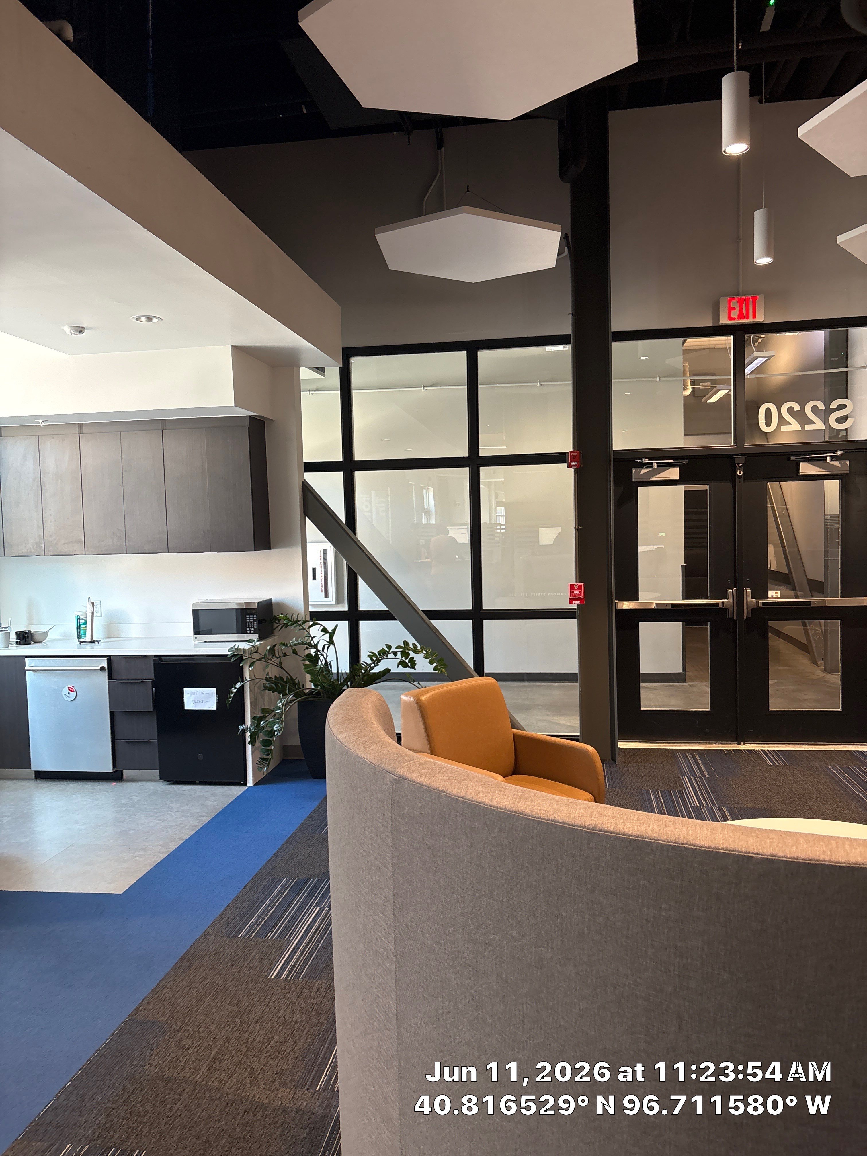 Modern Office Remodel Featuring Industrial Ceilings and Glass Partitions in Lincoln by CompanyCam Sales Demo