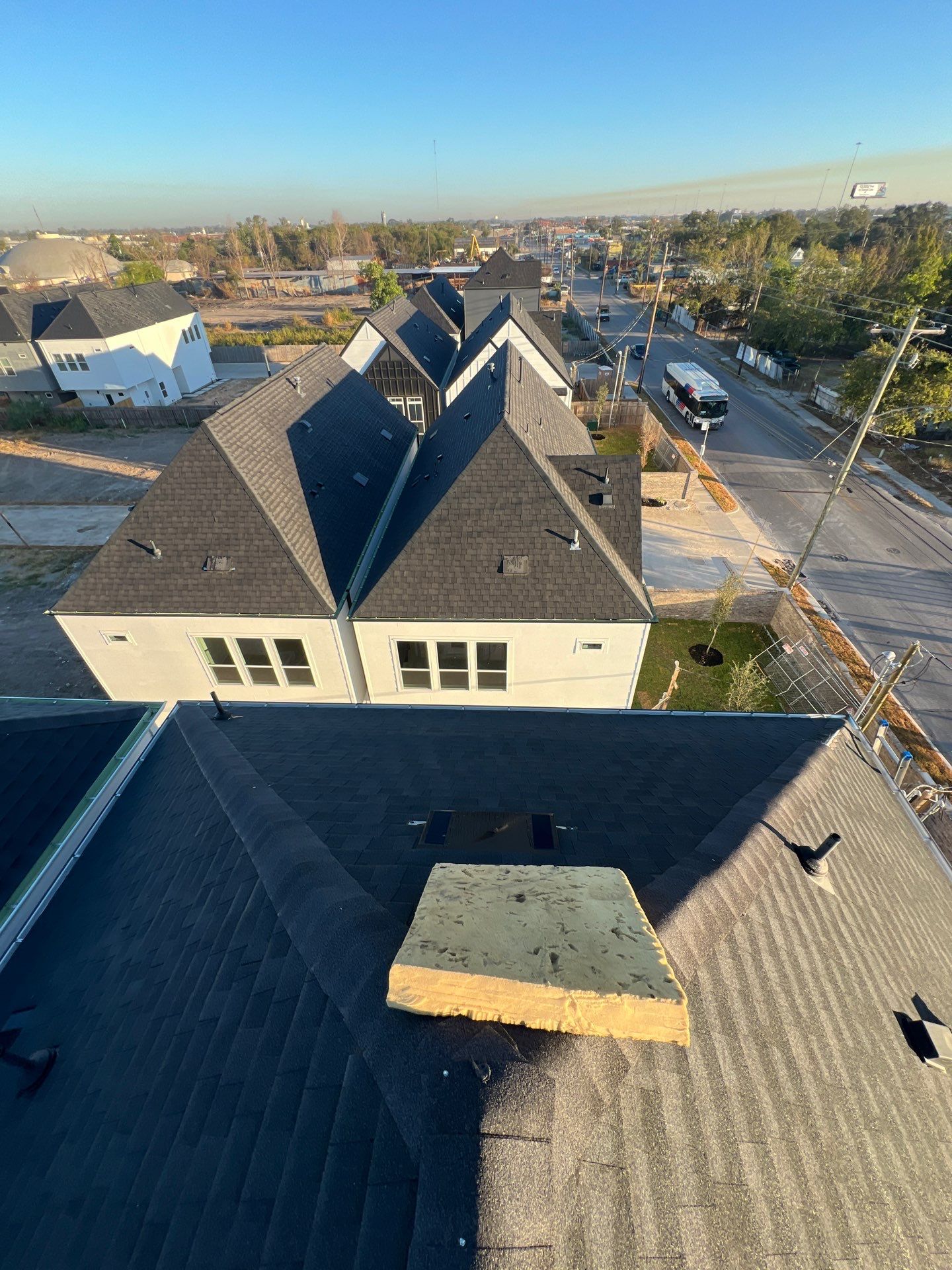 Hail Damage using Owen's Corning Duration (Lifetime) Shingles by Roof Repair Company