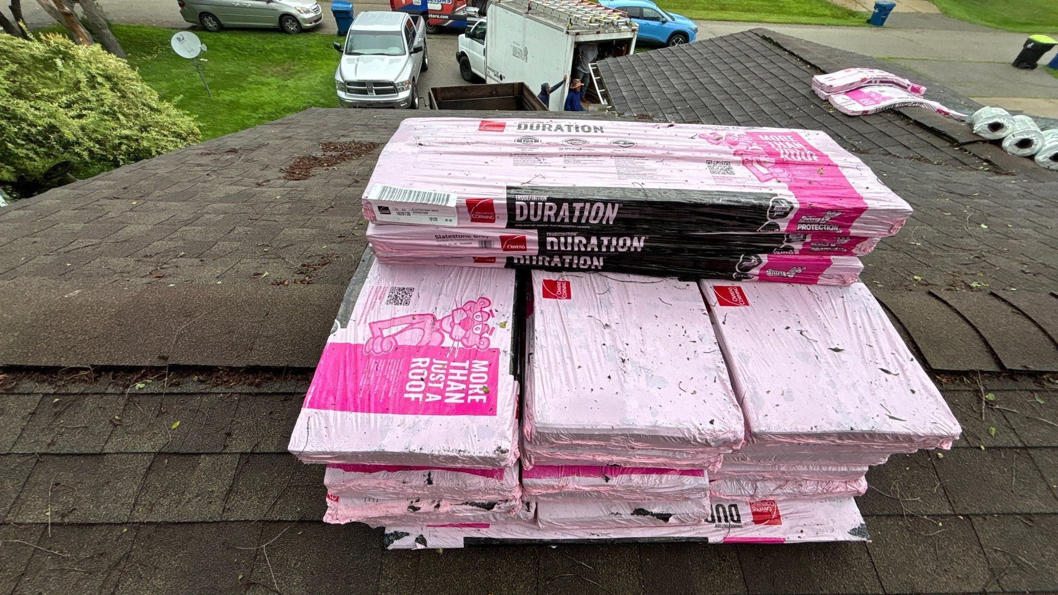 Roof Replacement using Owens Corning Slatestone Gray by 180 Contractors