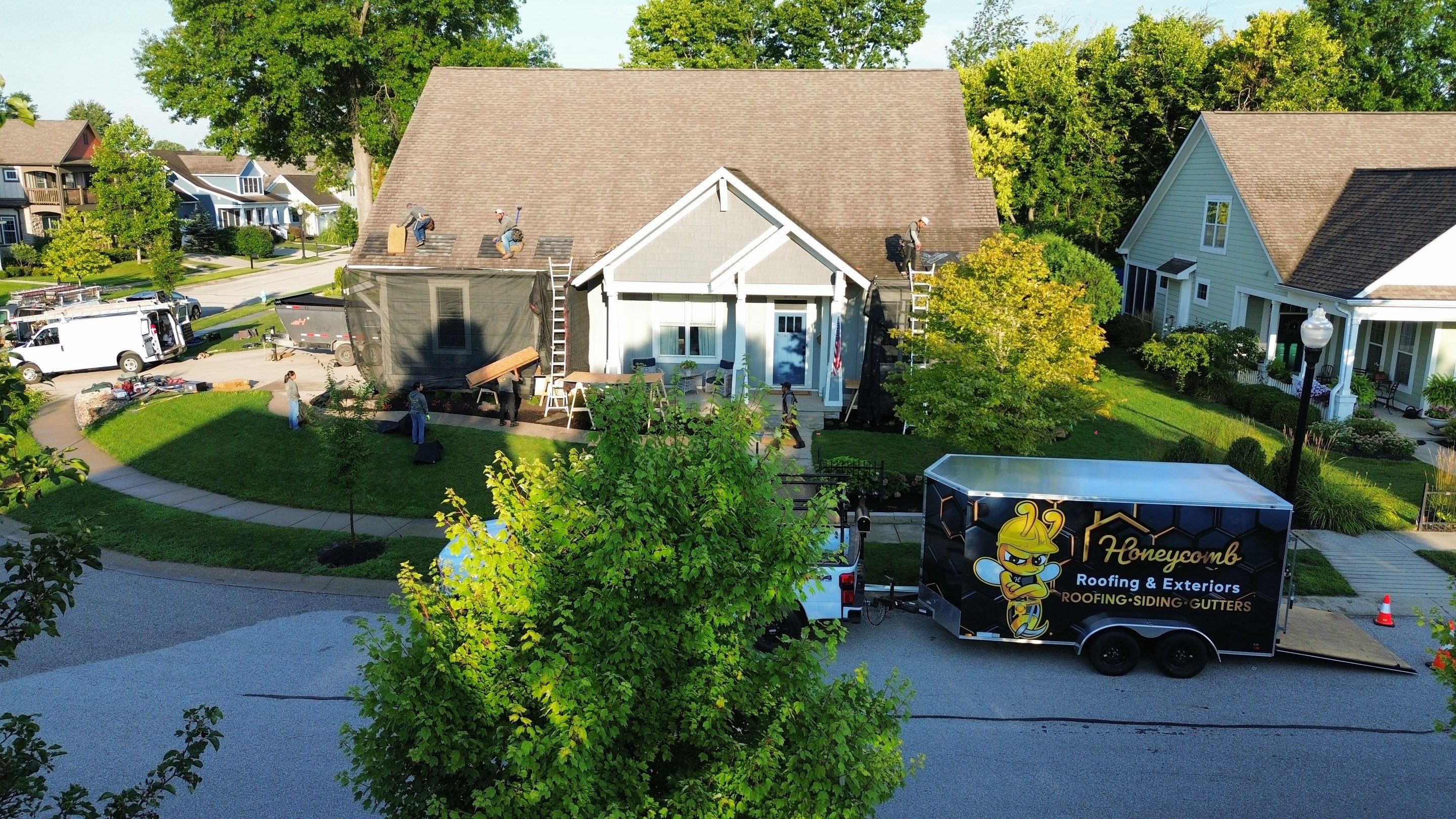 Cole- Project Portfolio  by Honeycomb Roofing and Exteriors