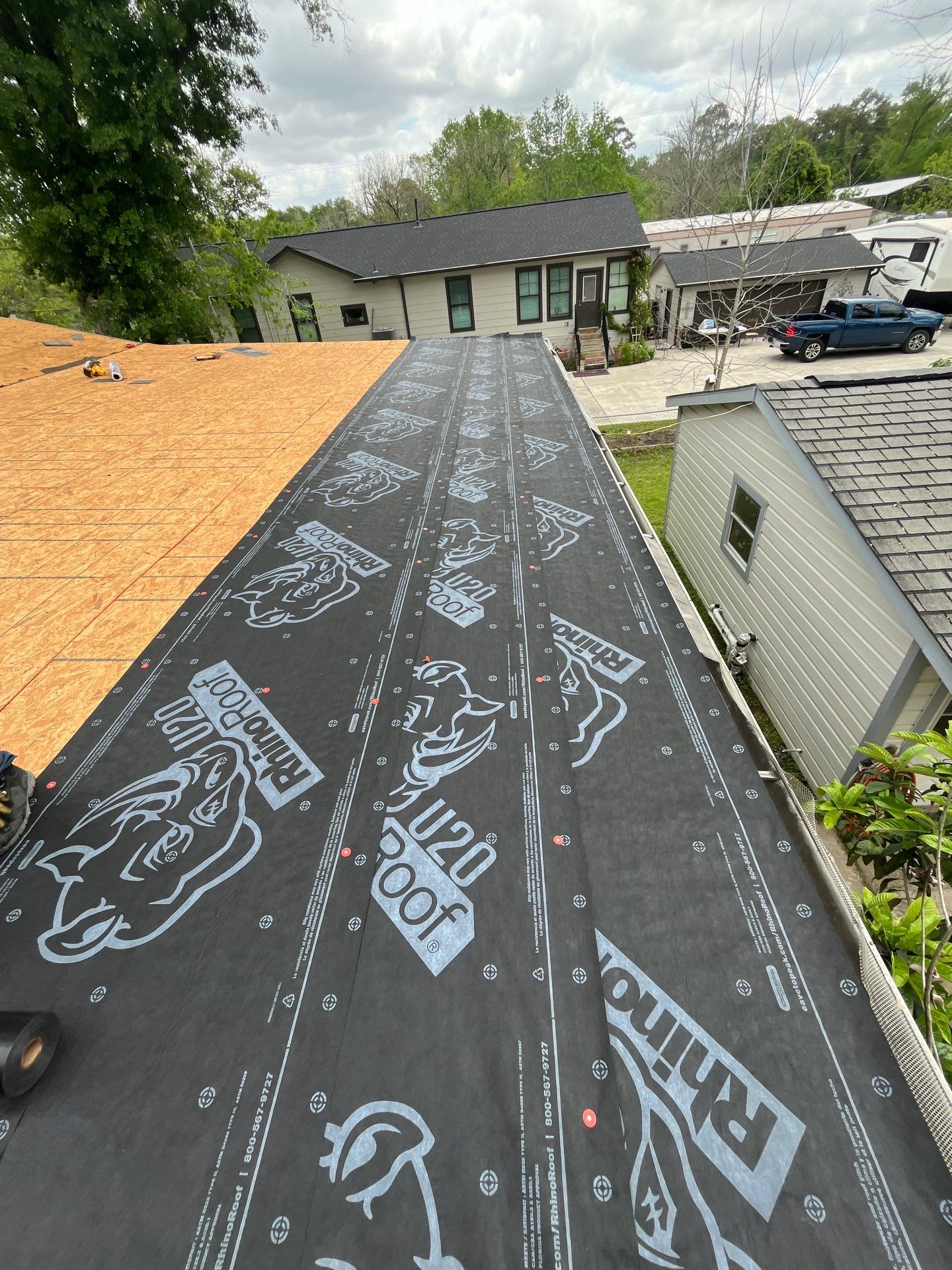 Residential Roofing Repair using Owen's Corning Duration (Lifetime) Shingles by Roof Repair Company