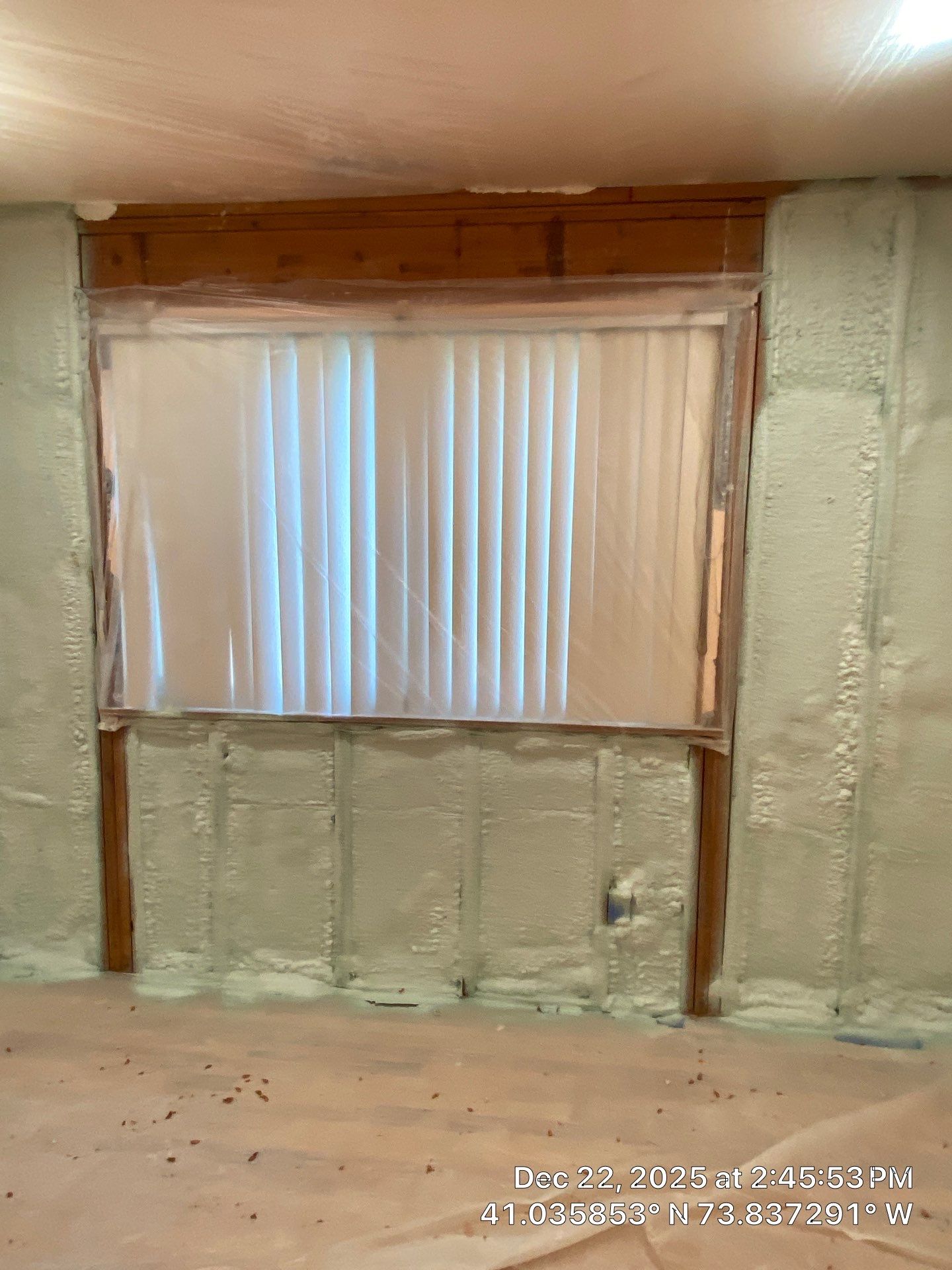 Exterior Walls Using Closed-Cell Spray Foam by NYS Foam & Energy