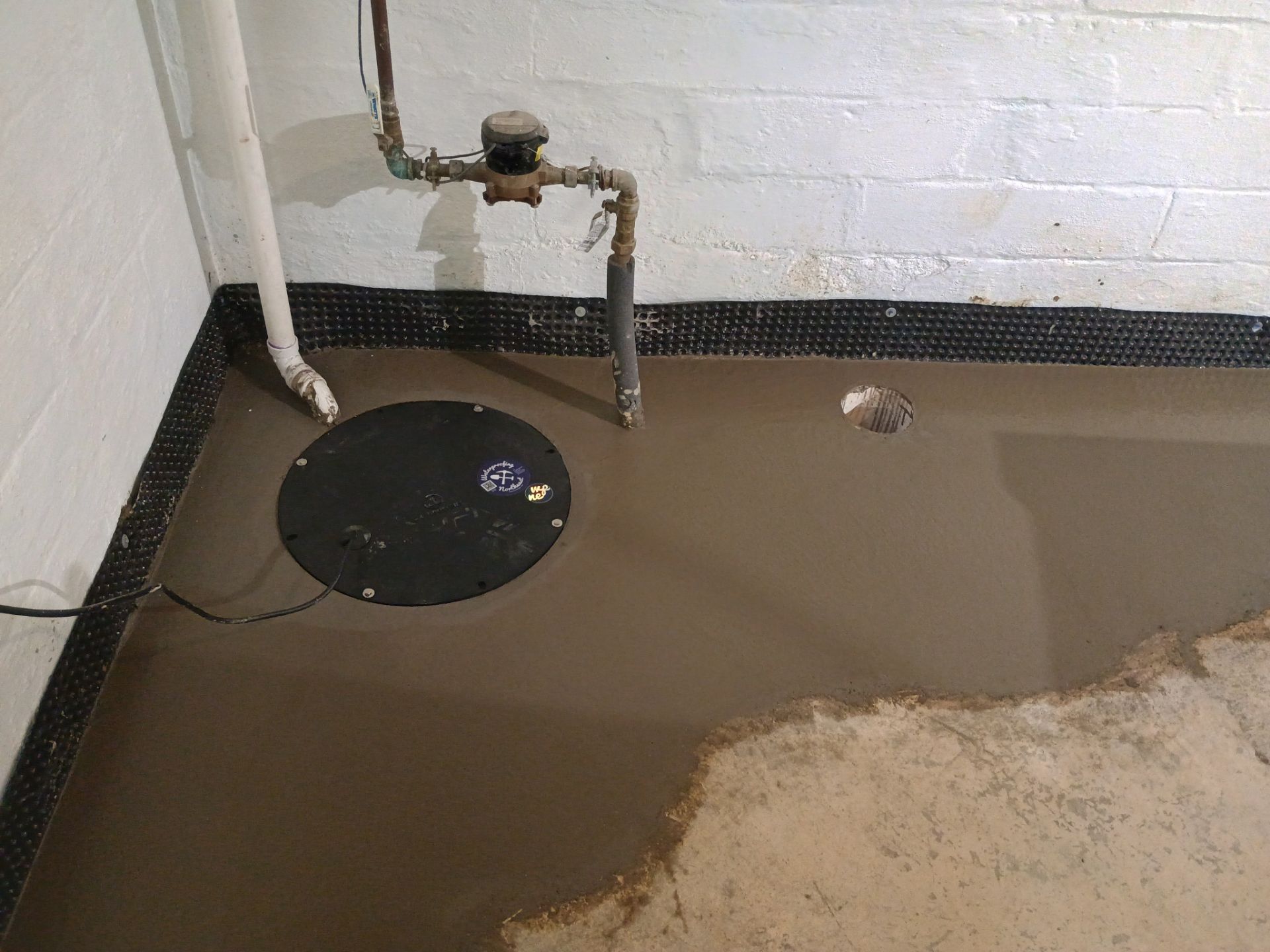 Another Drain Tile Project in the Books by Waterproofing Northeast