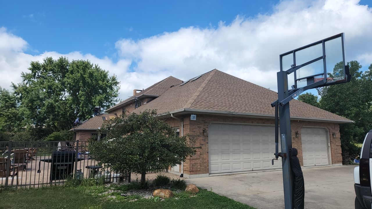 Residential Roofing Repair using GAF Timberline HDZ Shakewood by Nitro Roofing and Construction