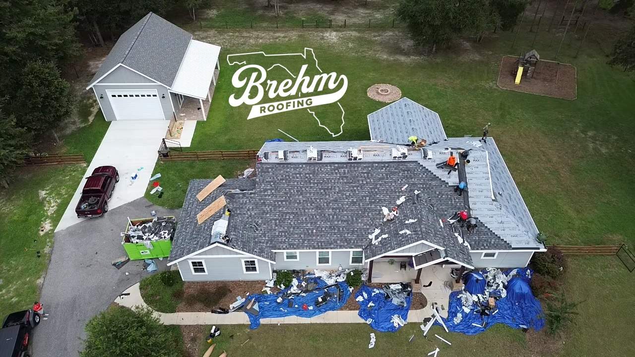 Roof replacement in Alachua, Florida by Brehm Roofing