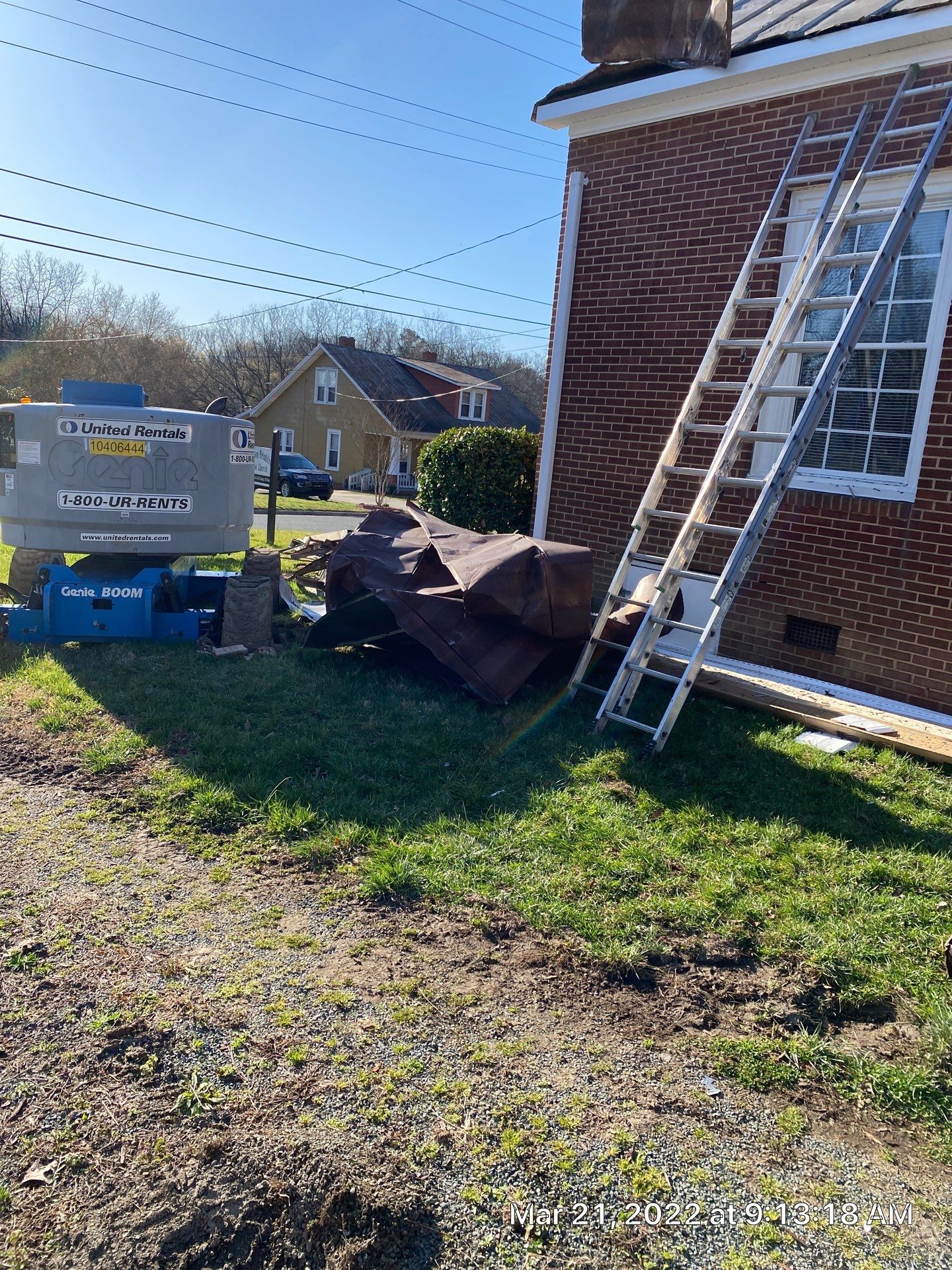 Primitive Baptist Church using Standing Seam Metal by Just In Time Roofing and Restoration