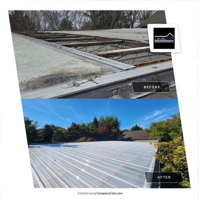Greenhouse Roof Replacement and Structural Framing Repair in Centerville by Level Up Roofing and Restoration Services LLC