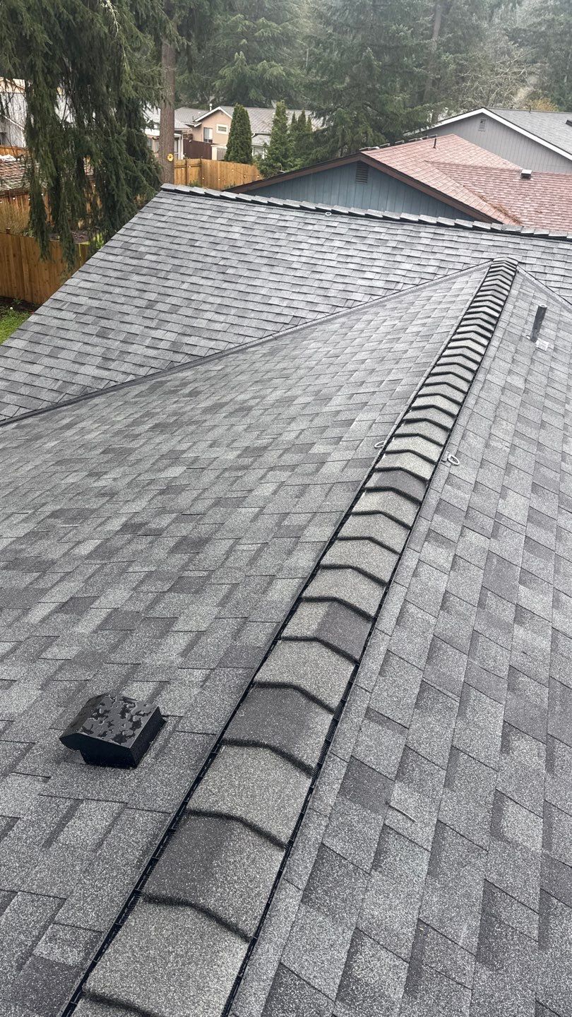 Residential Roofing Installation using GAF UHDZ Shingles by Roofing Formula LLC