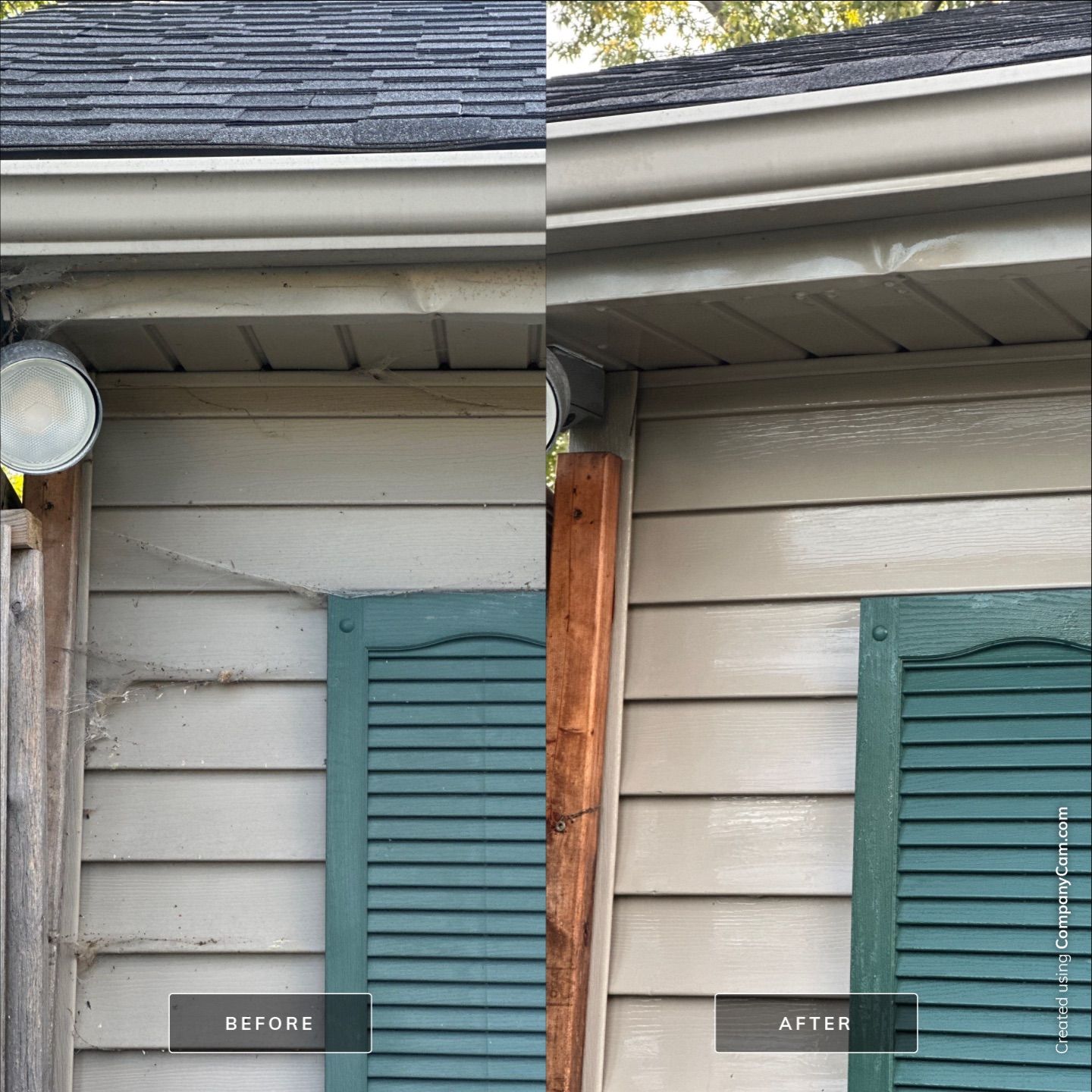 Project in Glenview by Simmons Power & Soft Washing