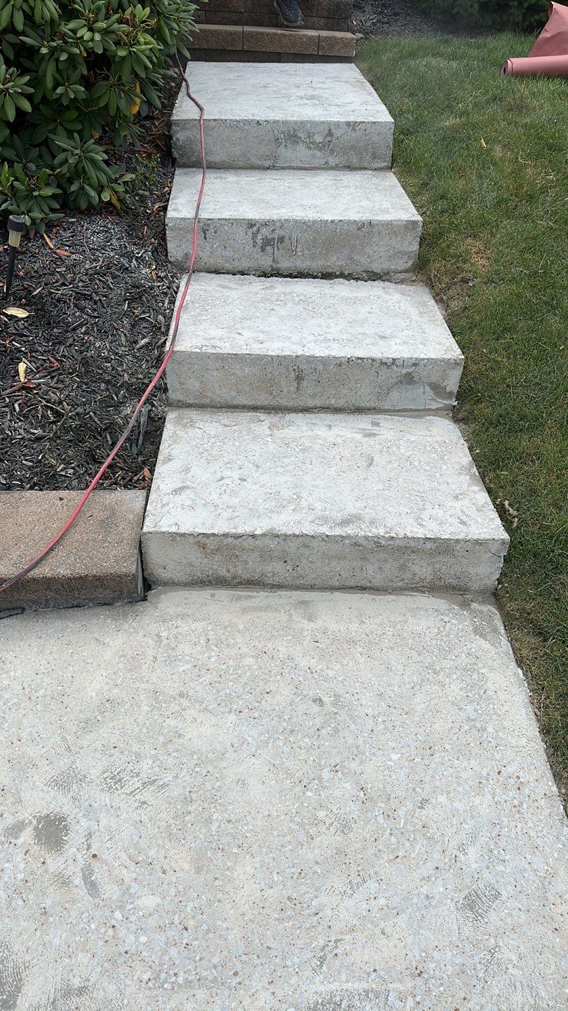 Porch + Steps Project in North Huntingdon by Floors in a Day, Inc