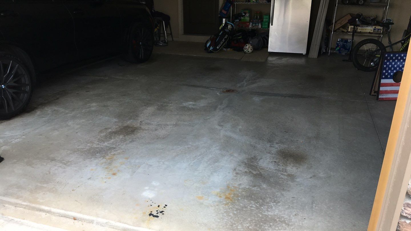 Large Patio + Garage Project in Moon Township by Floors in a Day, Inc