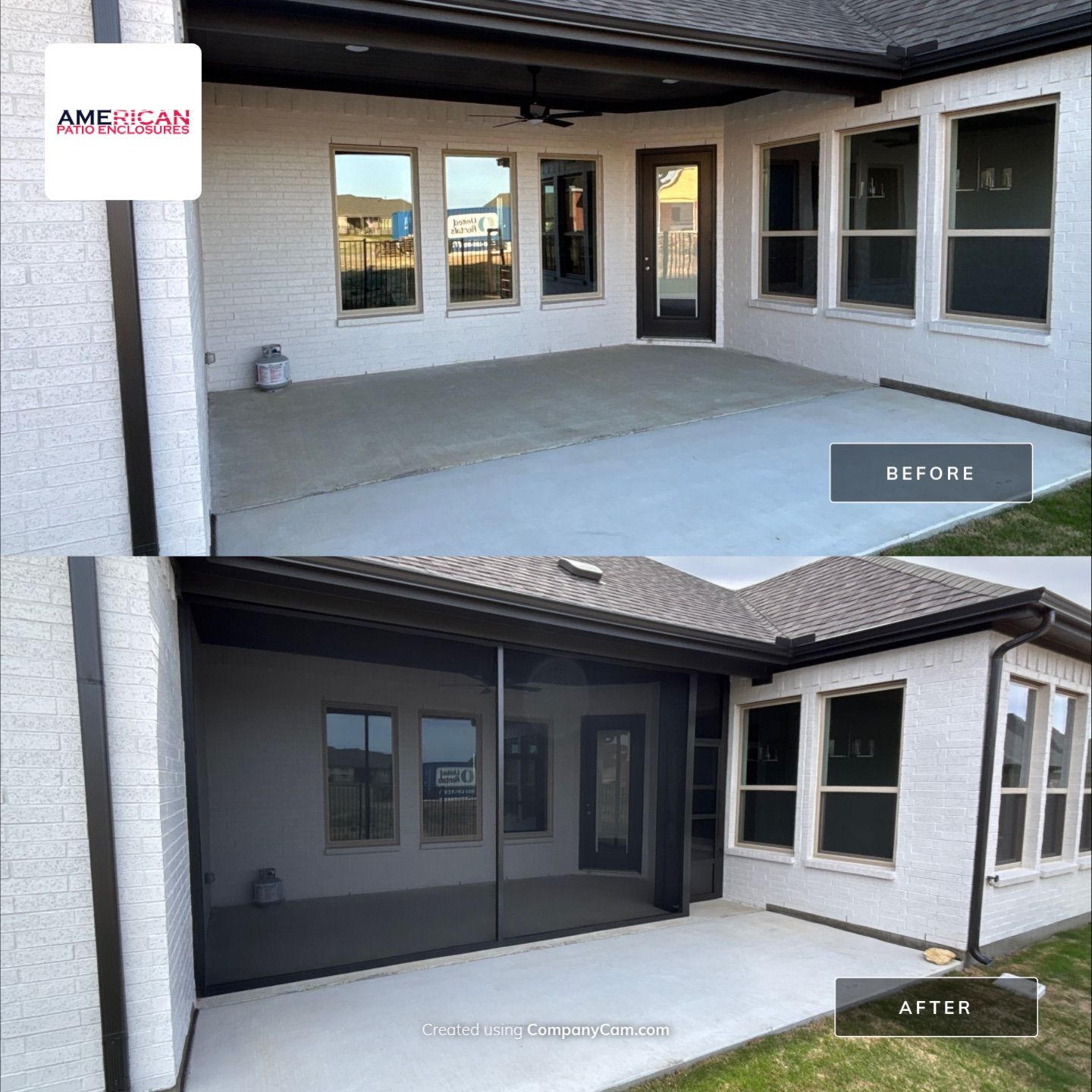 Project in Fort Worth by American Patio Enclosures