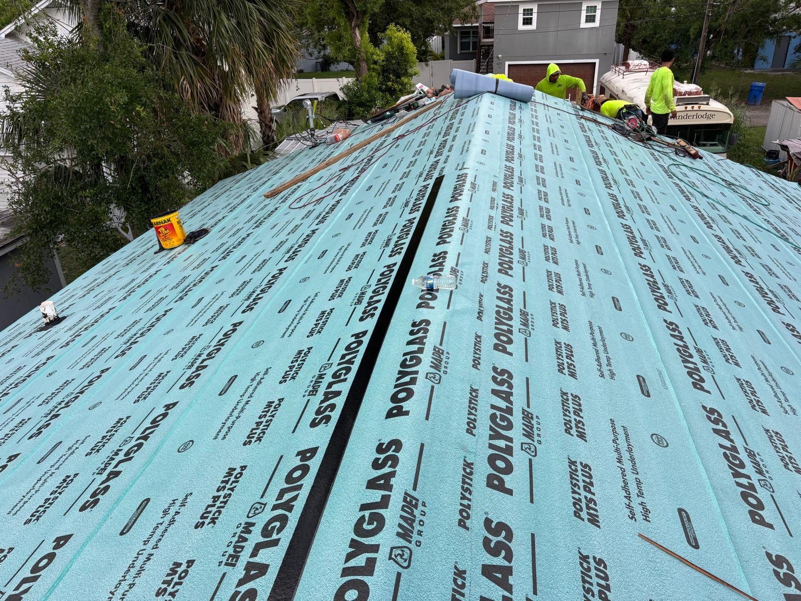 Project in St. Petersburg 33712 by Mitchell Roofing Company LLC 