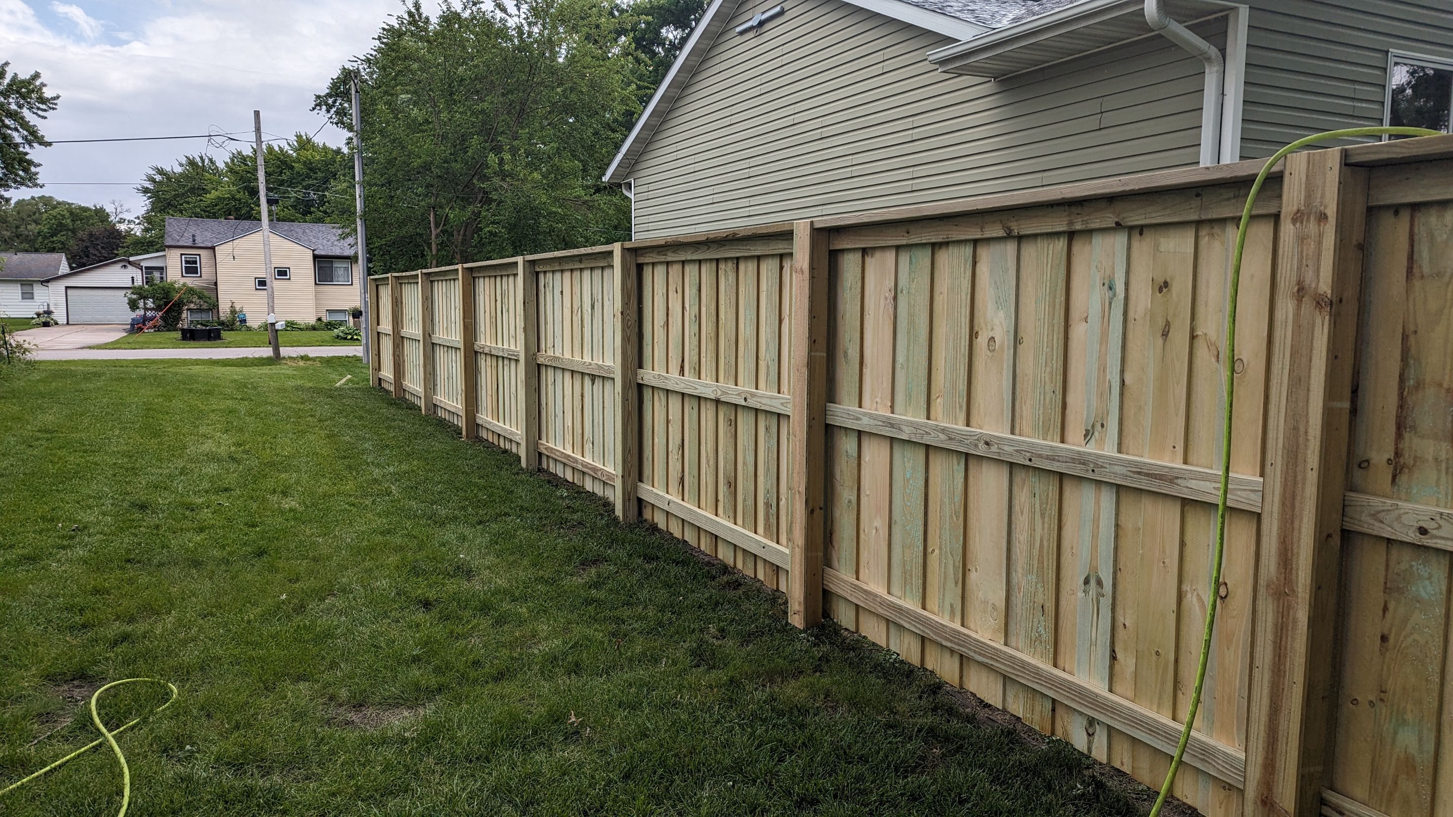 Project in Evansdale by Perfect Picket Fence and Stain