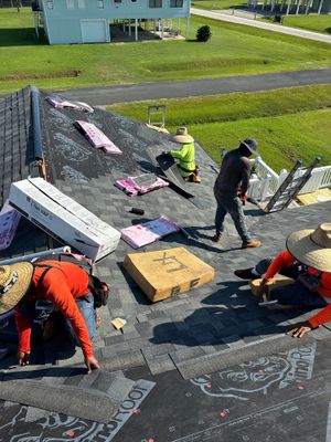 Residential Roofing Repair using Owen's Corning Duration (Lifetime) Shingles