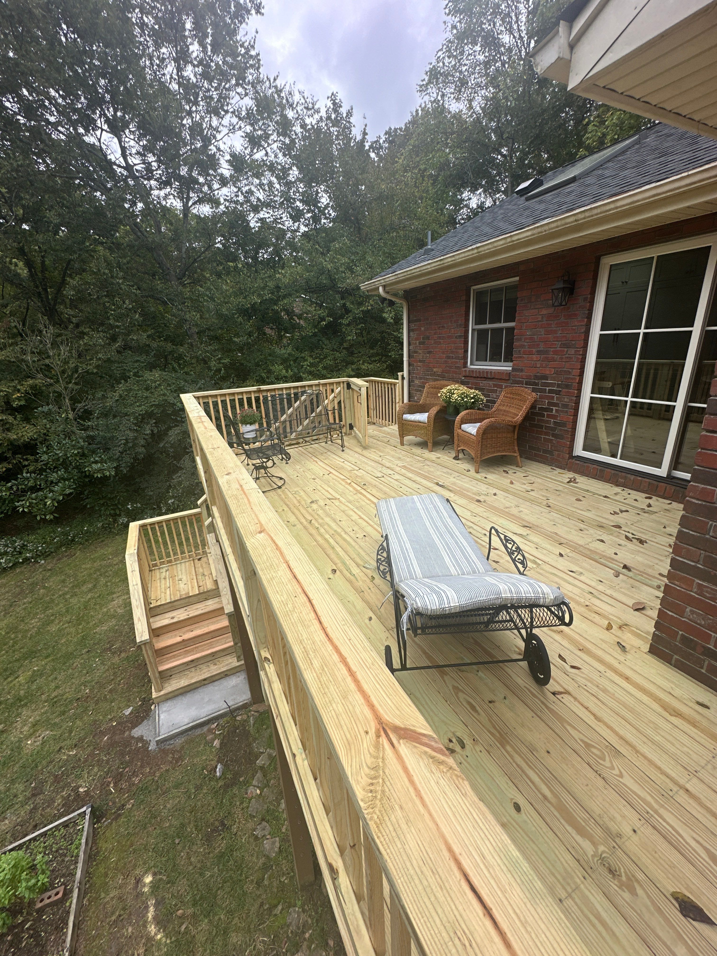 Deck Build in Nashville by Music City Improvements