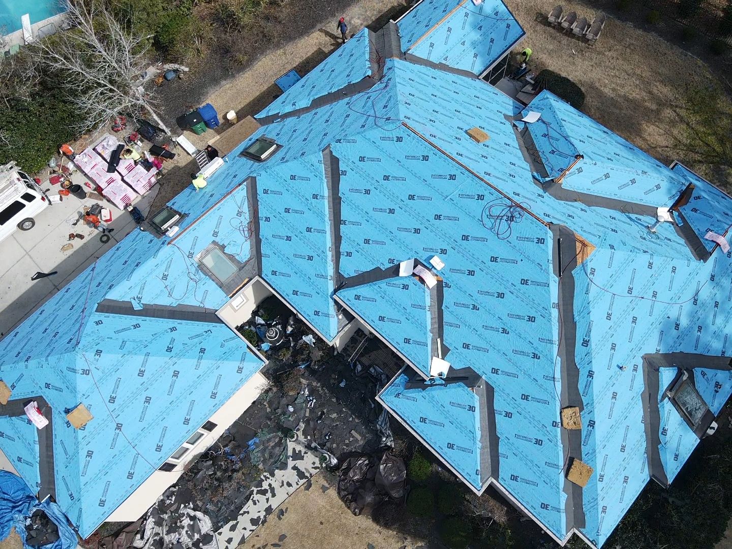 Residential Roofing Installation using Owens Corning by Inspector Roofing and Restoration