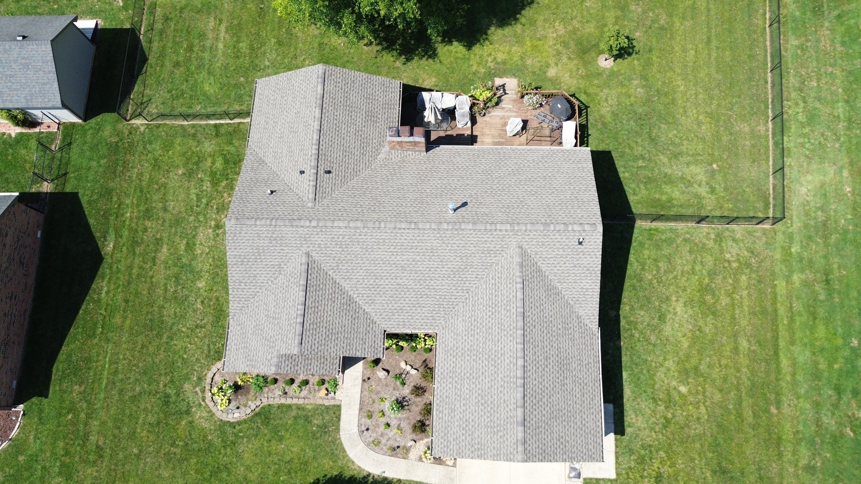 Project in Greenwood by Moss Roofing