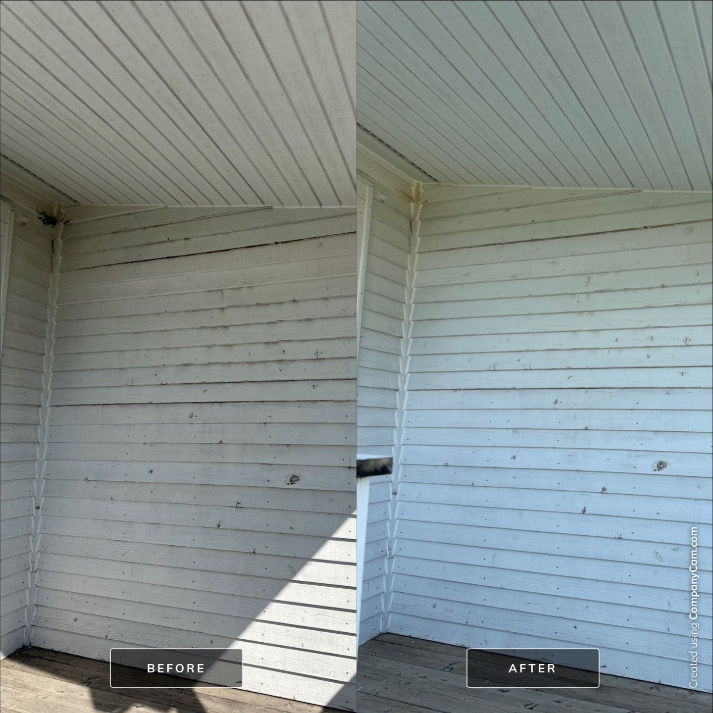 Chain of Lakes Community Bible Church Exterior Wash by Simmons Power & Soft Washing