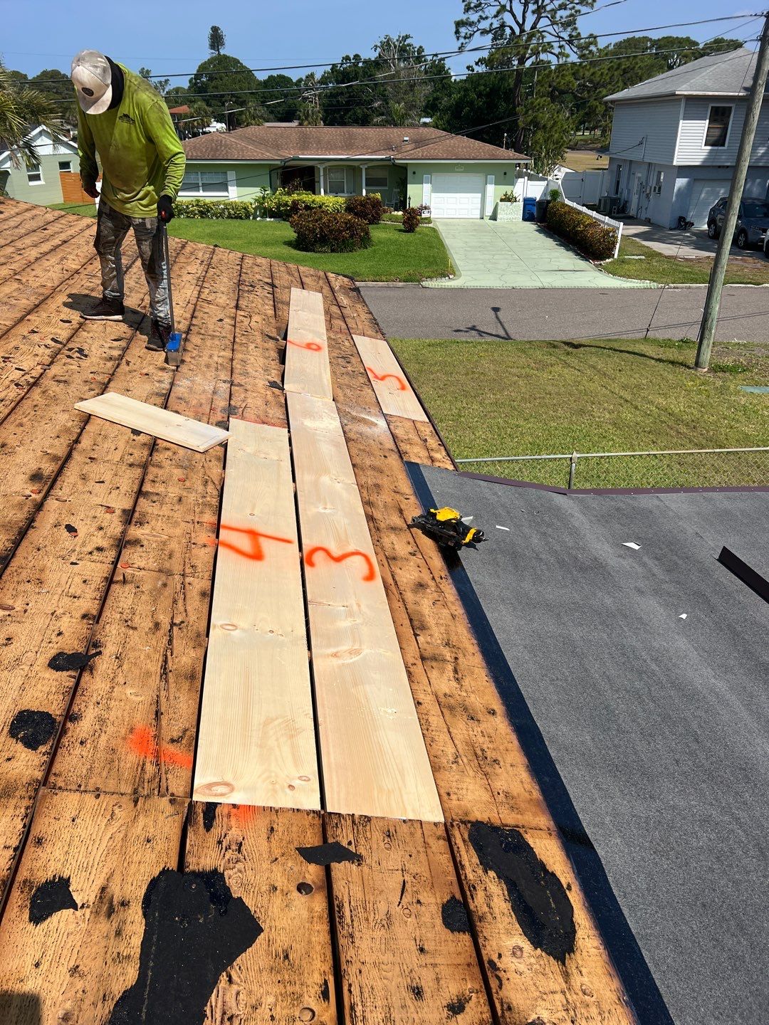 Project in St. Petersburg 33712 by Mitchell Roofing Company LLC 