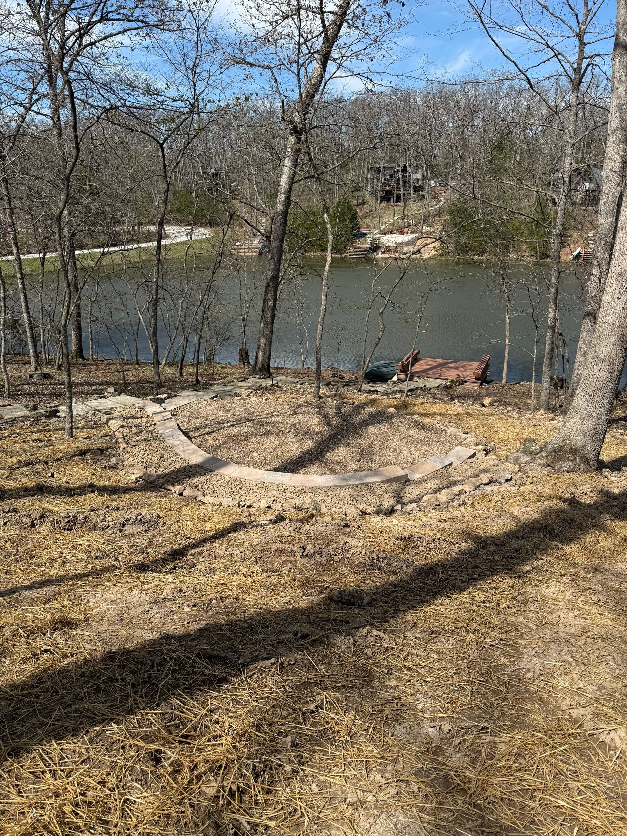 Hot Tub & Sauna Prep by Loch Ness Landscaping, LLC